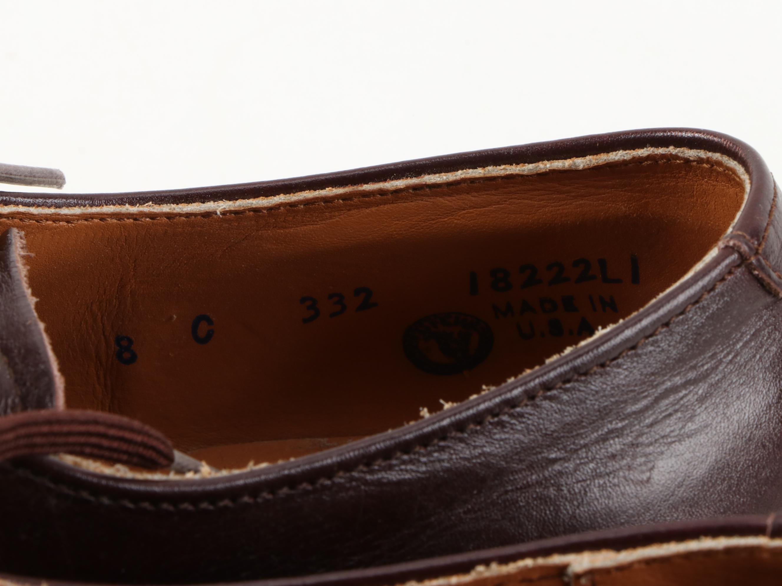 Men's McGregor Buckle Loafers with O' Sullivan Derby Shoes, Vintage