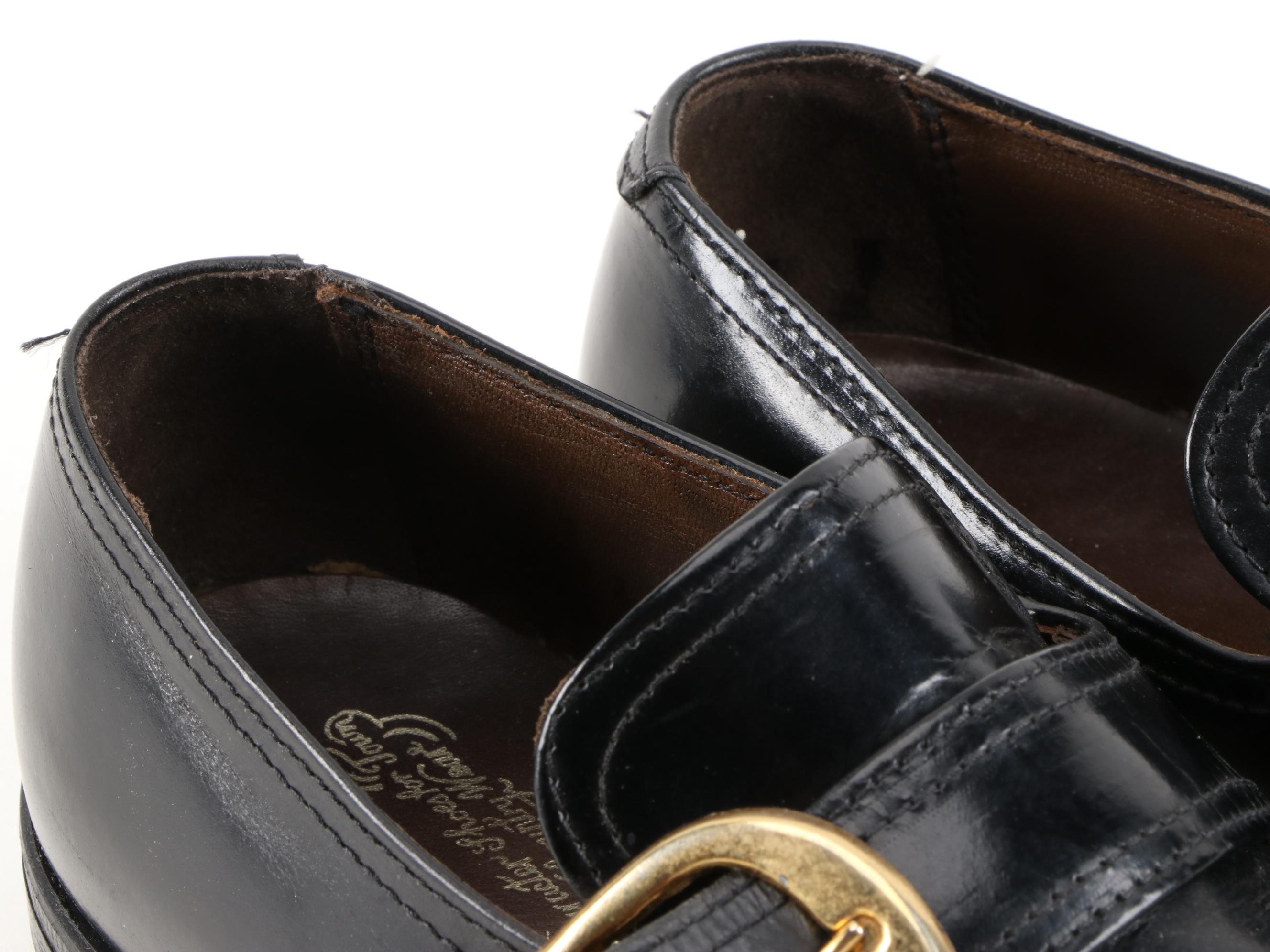 Men's McGregor Buckle Loafers with O' Sullivan Derby Shoes, Vintage