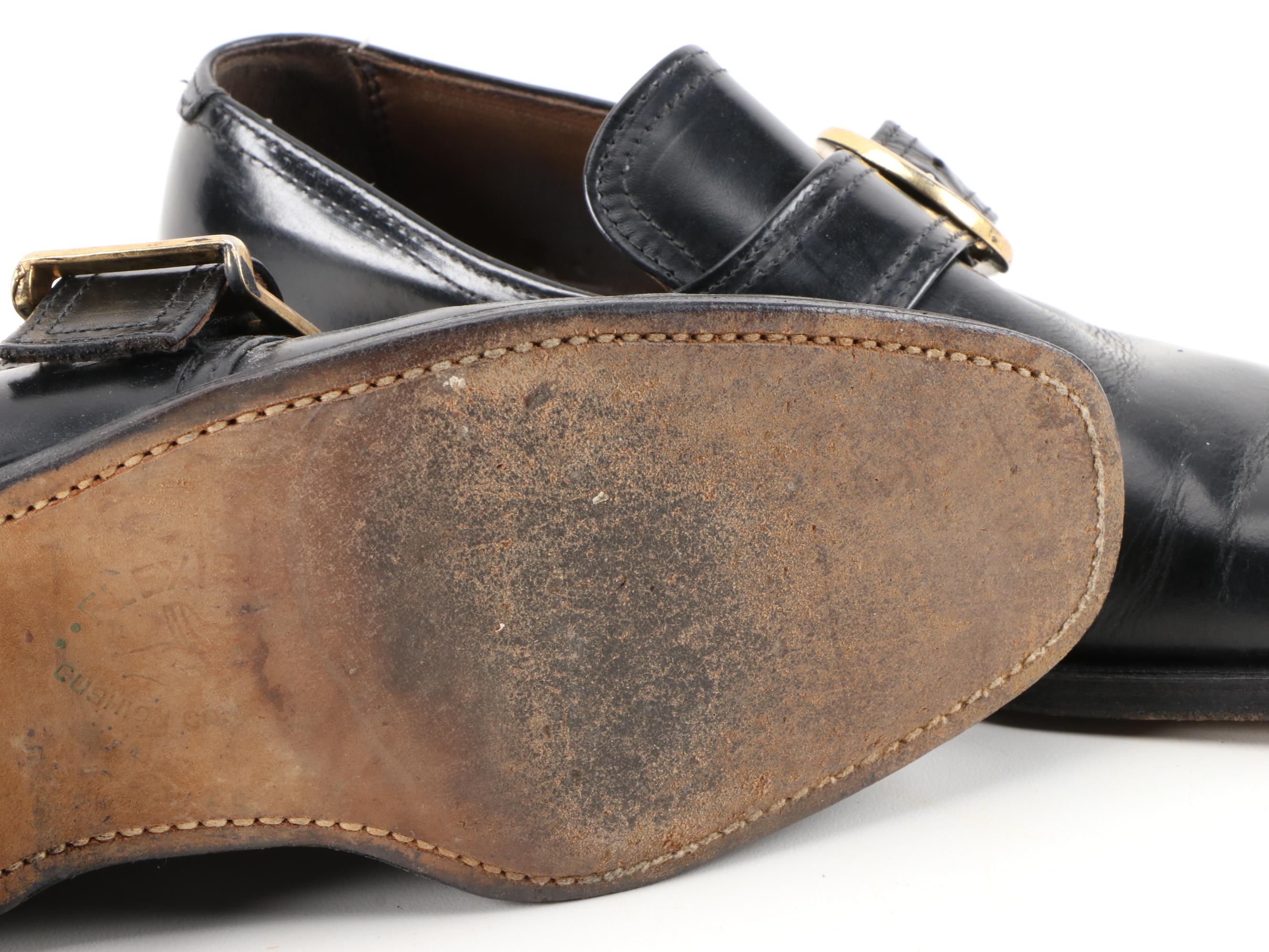 Men's McGregor Buckle Loafers with O' Sullivan Derby Shoes, Vintage