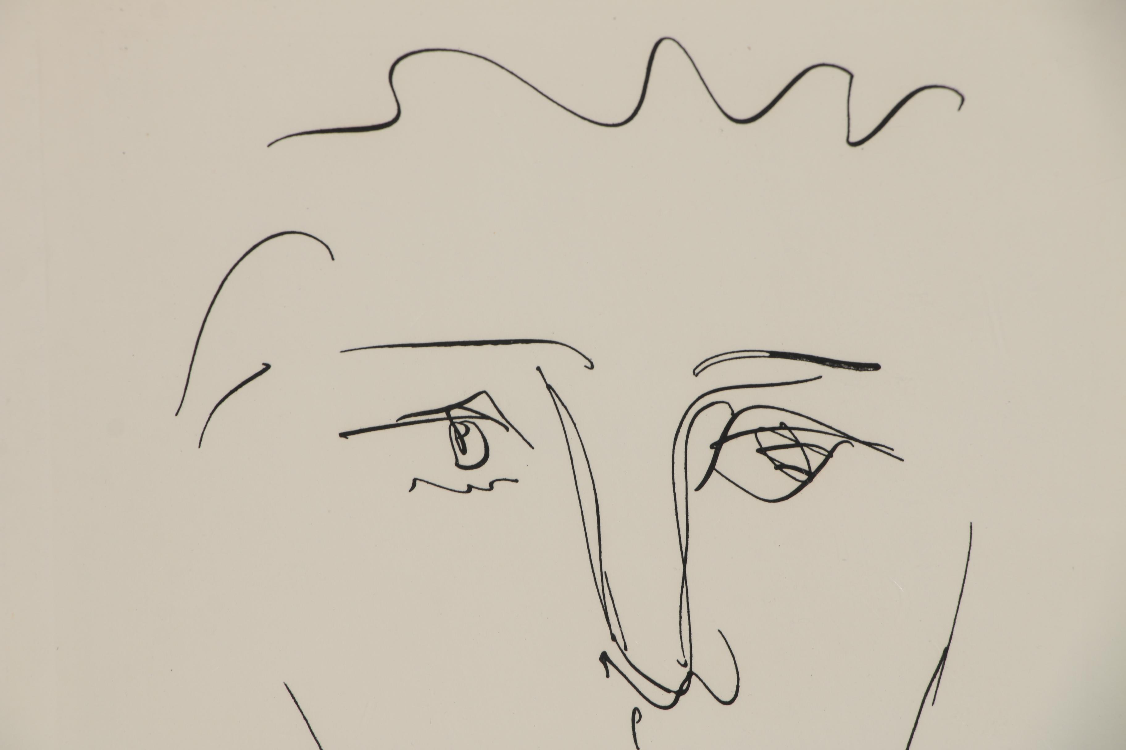 Pablo Picasso Restrike Etching "L'Age de Soleil", 1950