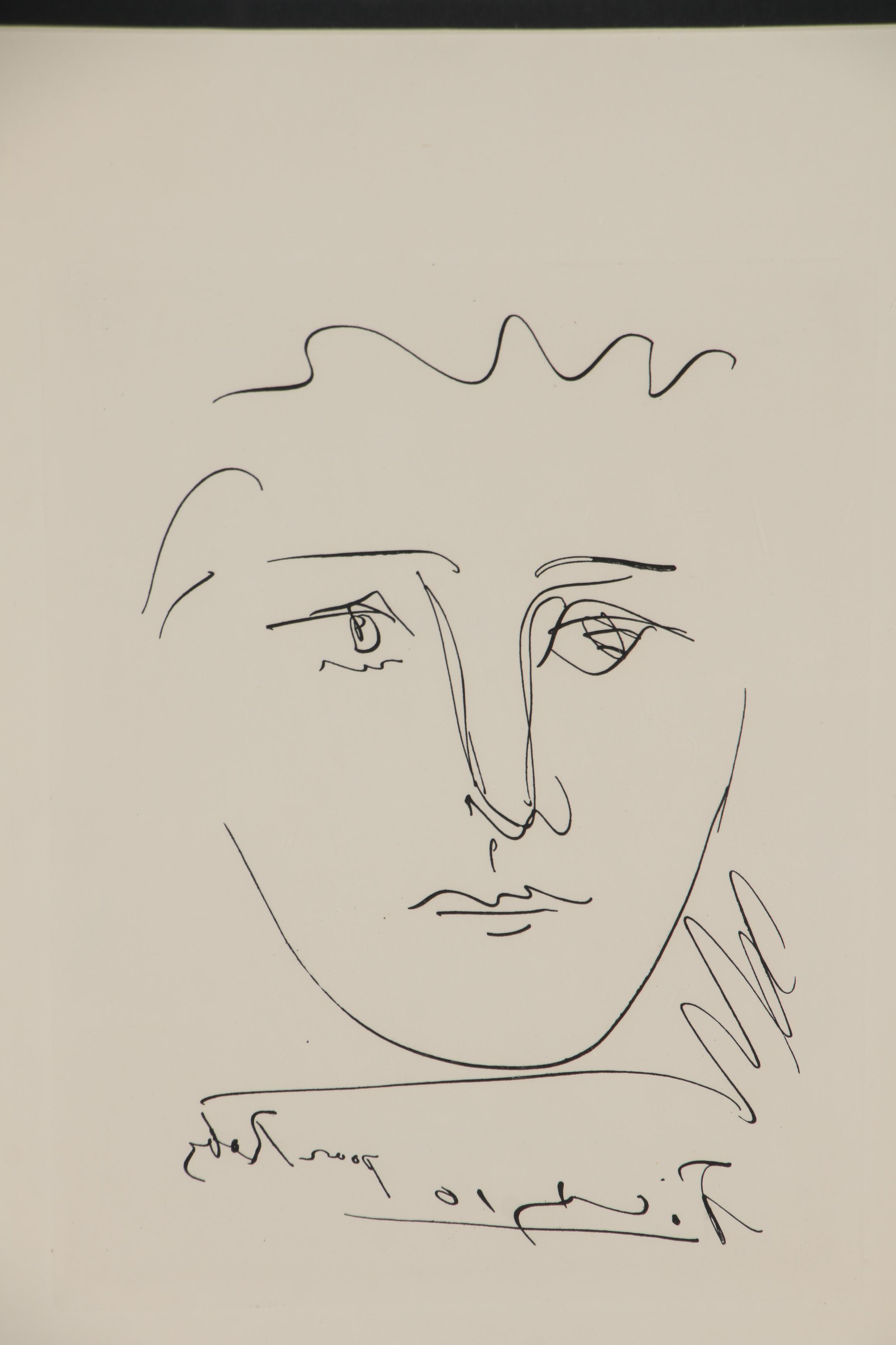 Pablo Picasso Restrike Etching "L'Age de Soleil", 1950