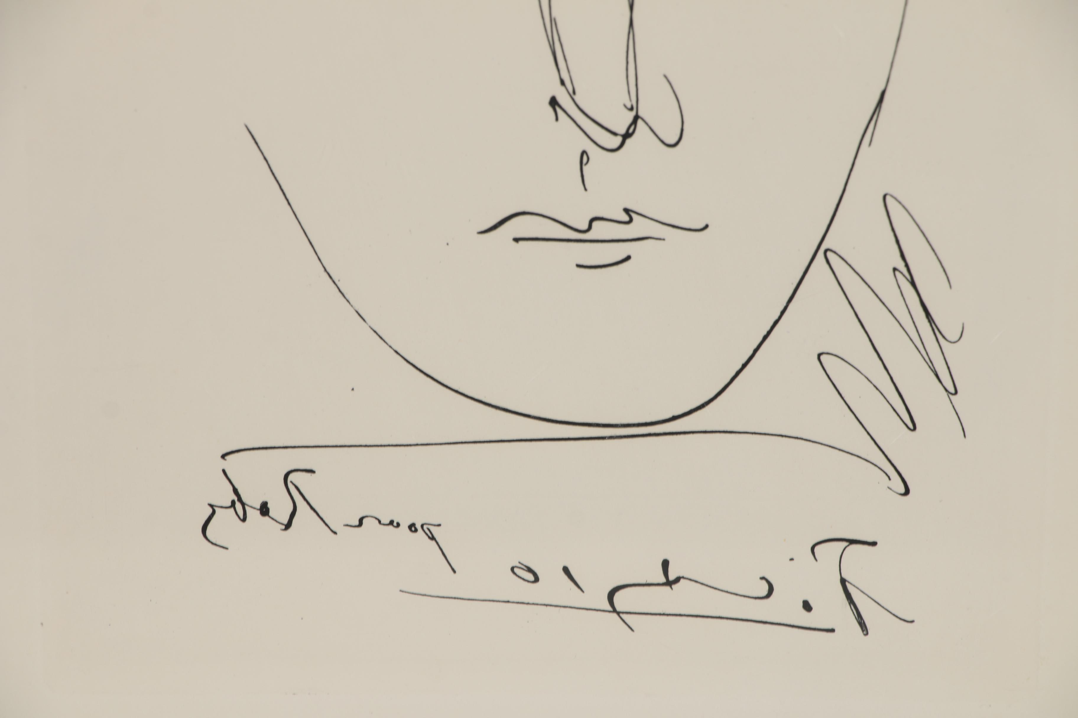 Pablo Picasso Restrike Etching "L'Age de Soleil", 1950