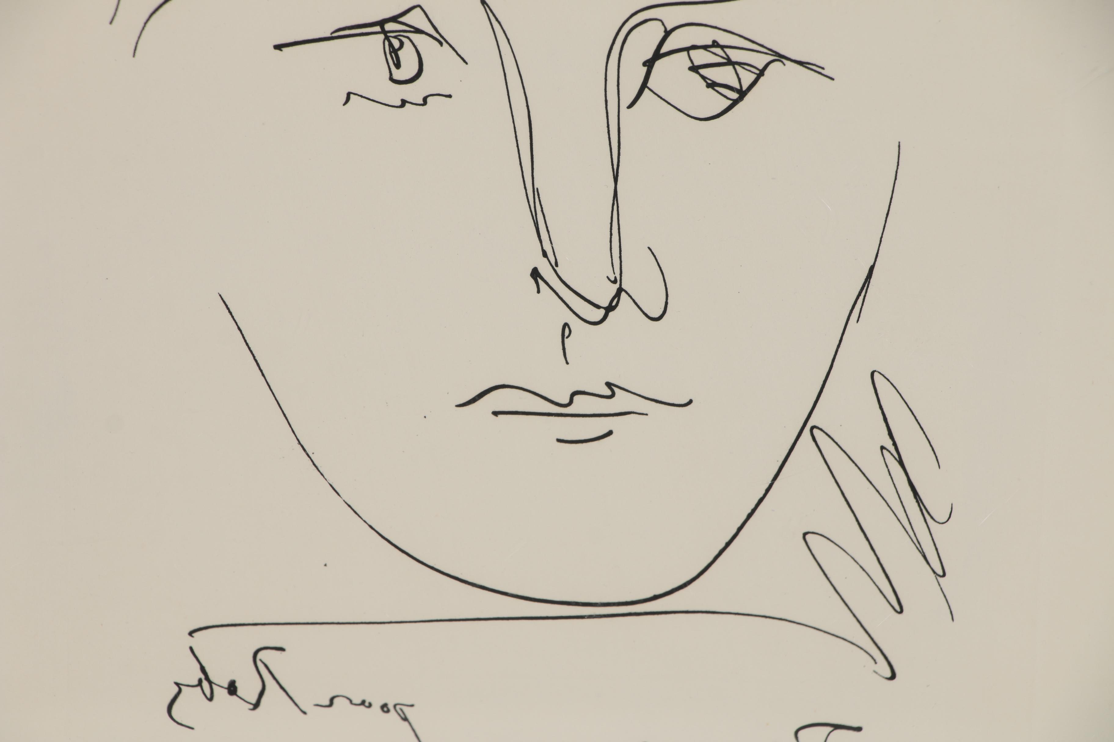 Pablo Picasso Restrike Etching "L'Age de Soleil", 1950