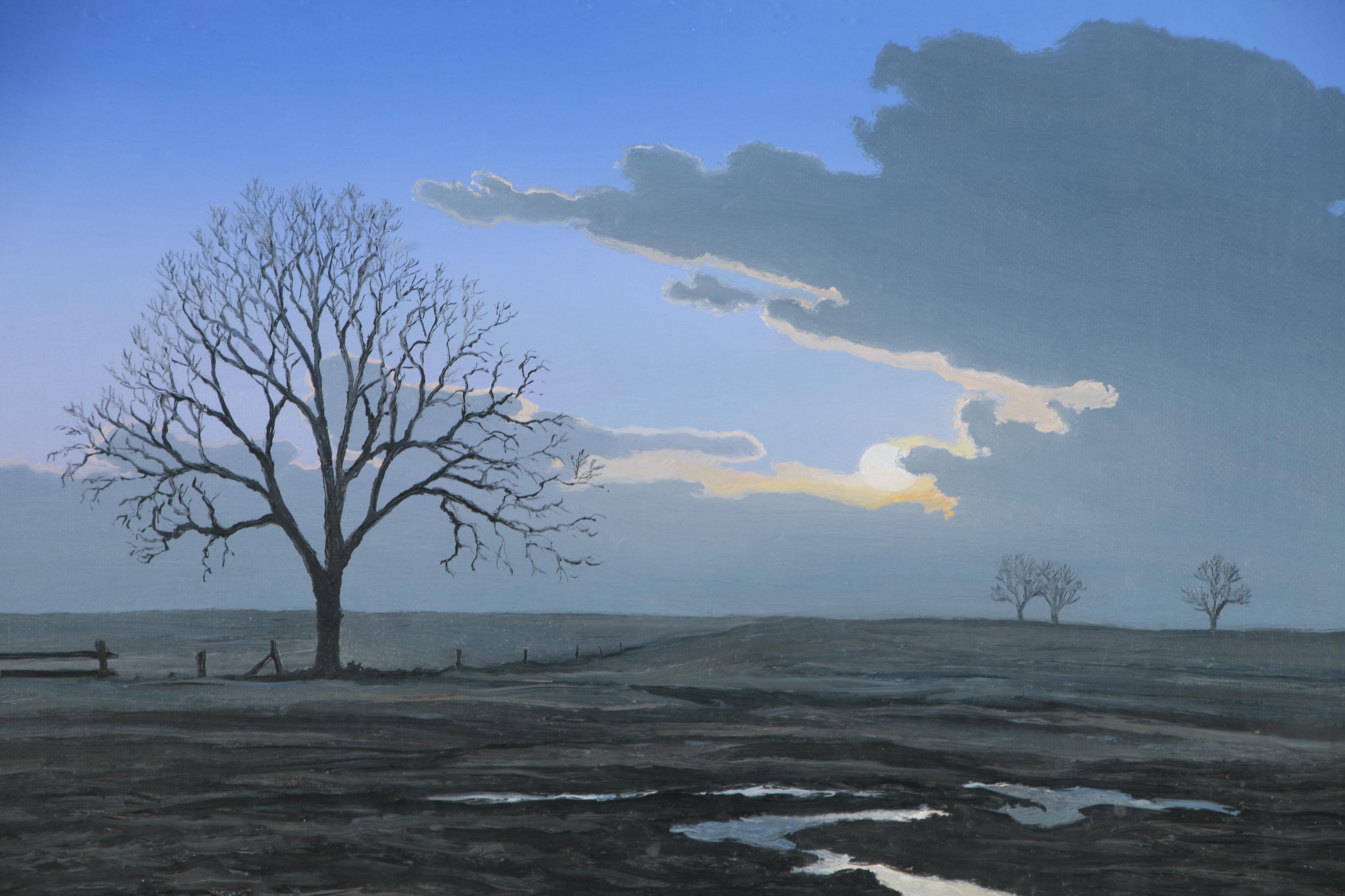 Ron Selbitschka Landscape Oil Painting