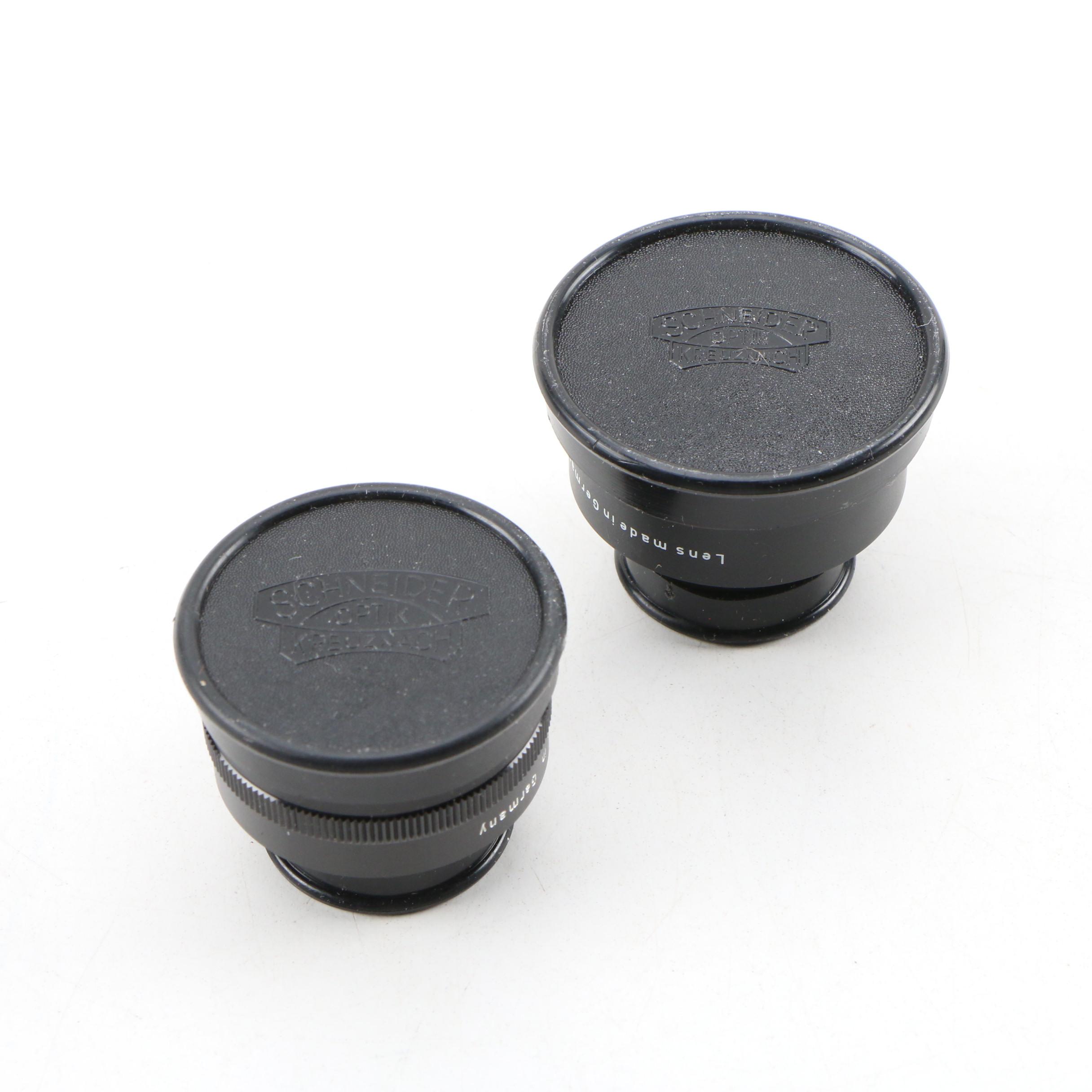Schneider-Kreuznach Componon 60mm and 80mm f/5.6 Enlarging Lenses