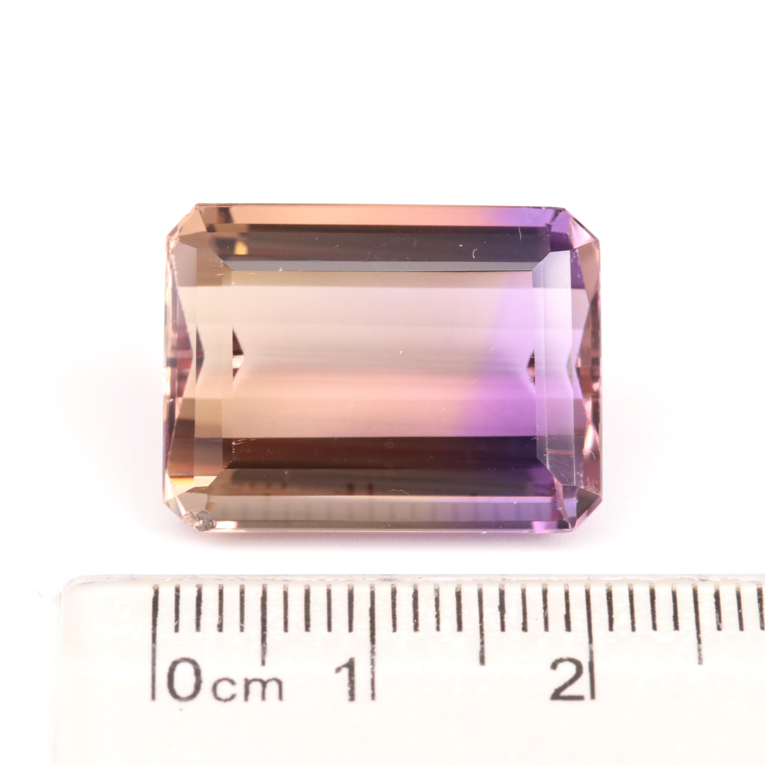 Loose 23.97 CT Ametrine