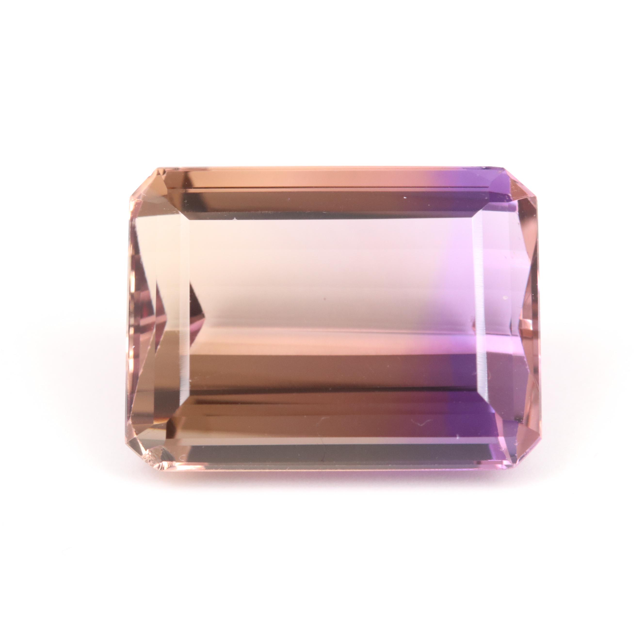 Loose 23.97 CT Ametrine