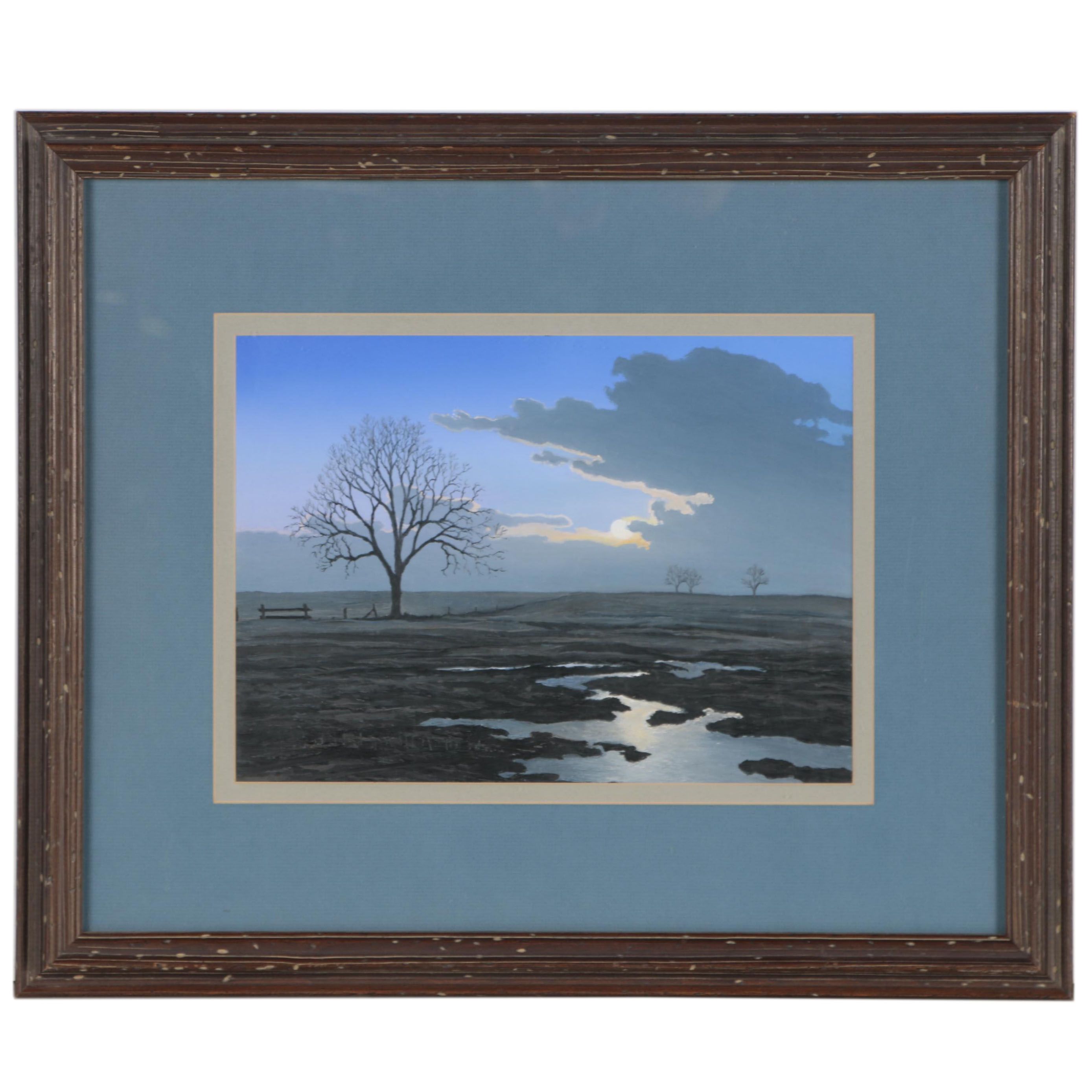 Ron Selbitschka Landscape Oil Painting