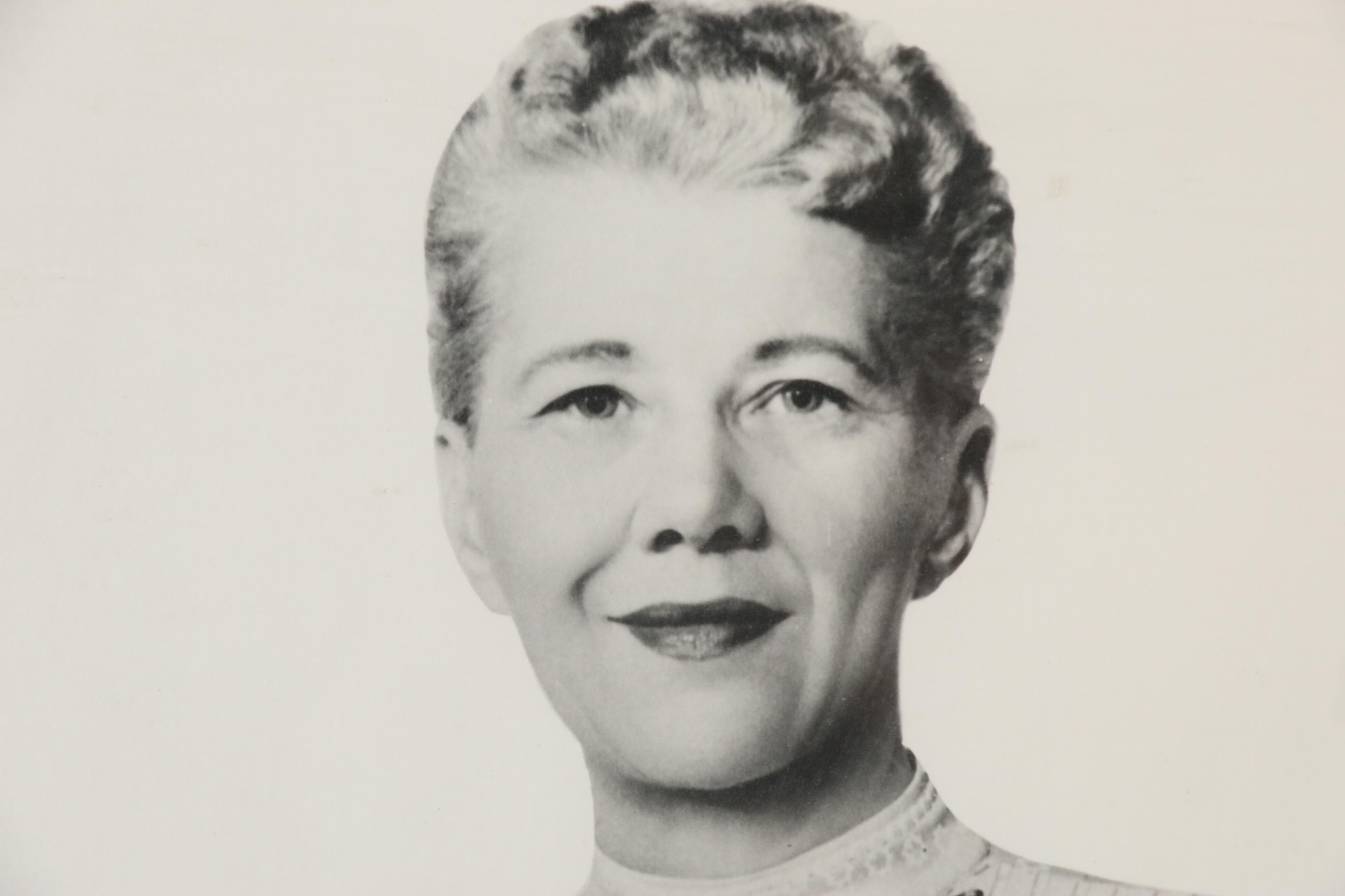 Ruth Lyons (Cincinnati Broadcast Legend) Autographed Photograph