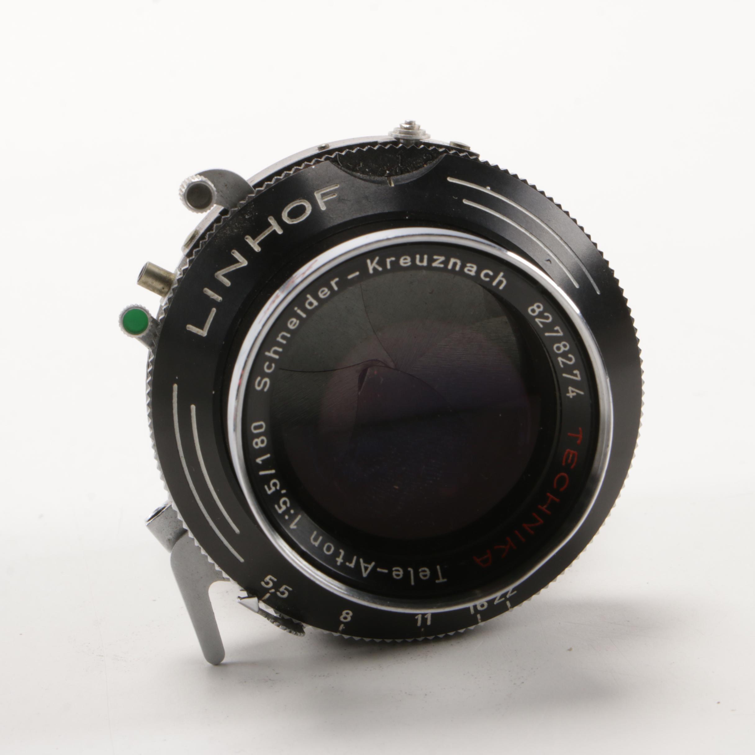 Schneider-Kreuznach Tele-Arton 180mm f/5.5 and Super-Angulon 65mm f/8 Lenses