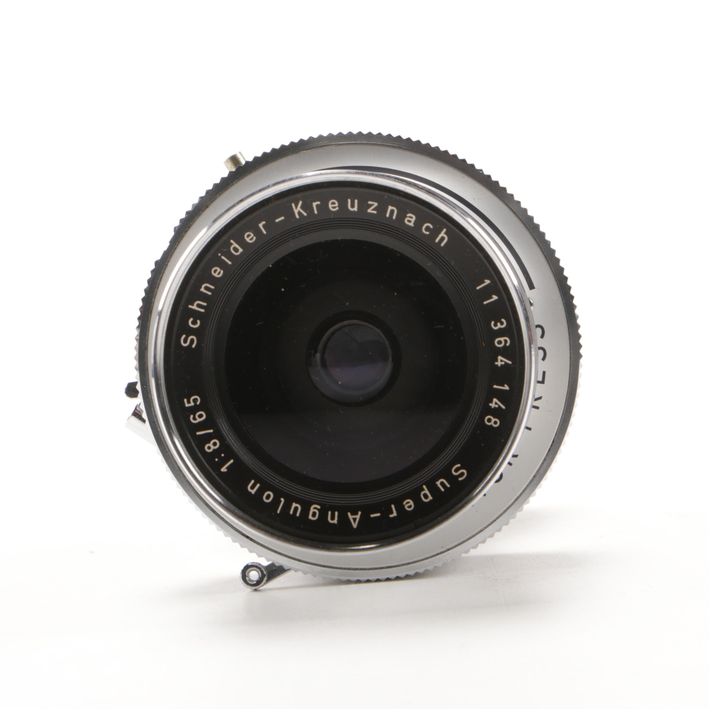 Schneider-Kreuznach Tele-Arton 180mm f/5.5 and Super-Angulon 65mm f/8 Lenses