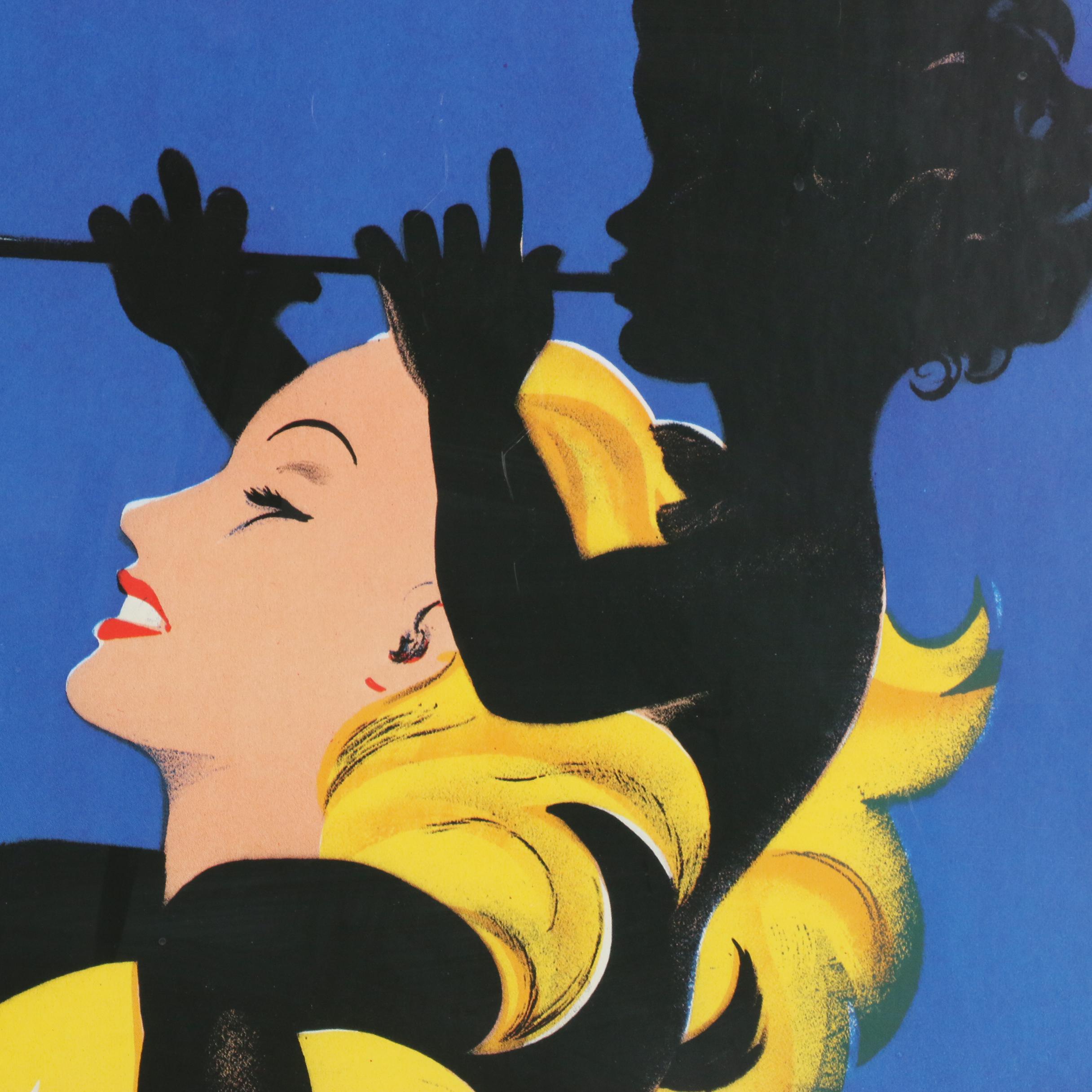 Swiss Tourism Poster Designed by Martin Peikert "Les Diablerets"