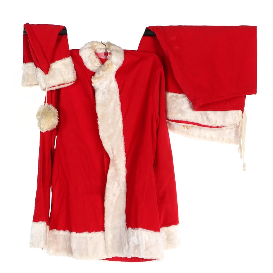 Mrs. Claus Christmas Costume with Hat