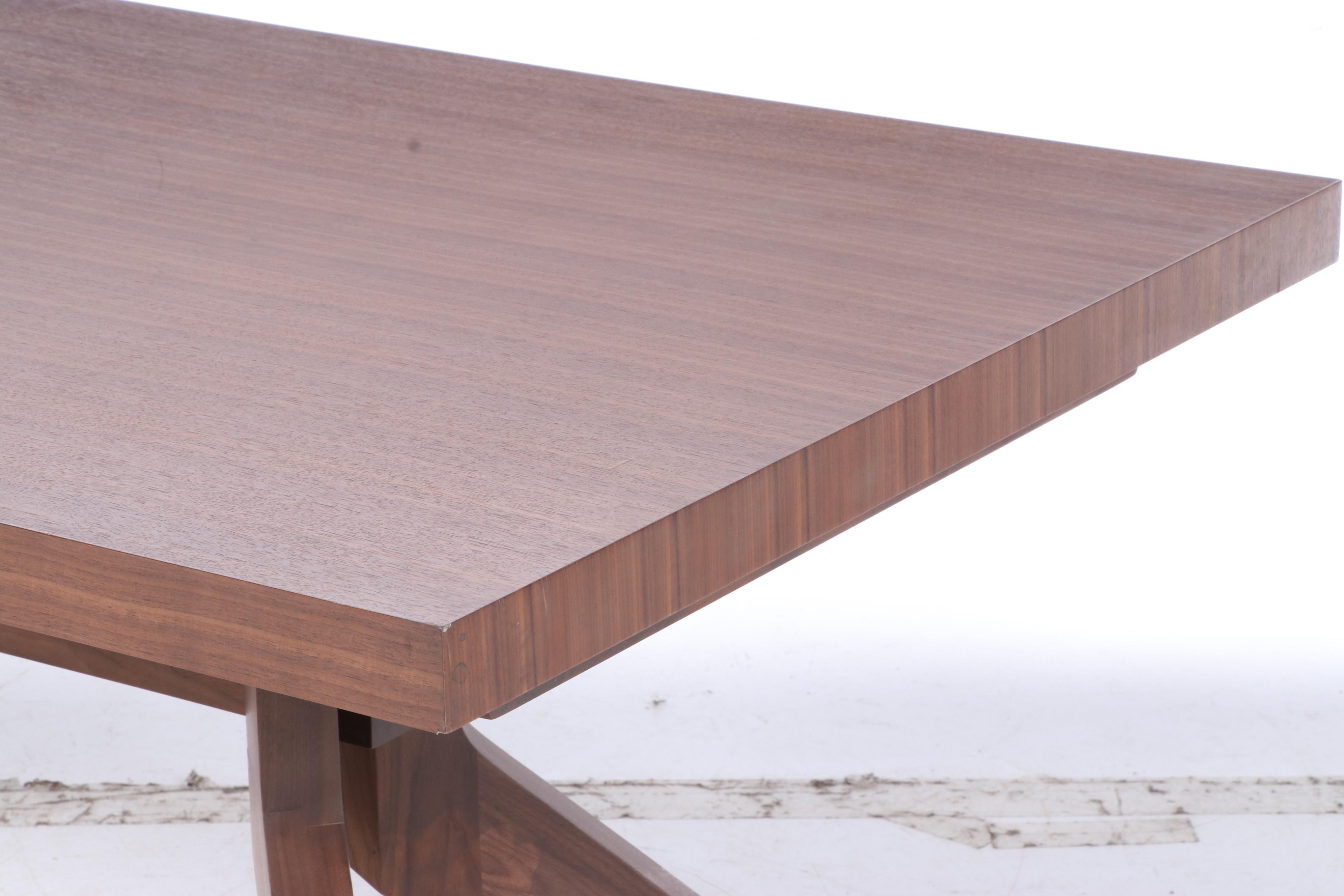 Matthew Hilton for Case Walnut "Cross Extension Table"