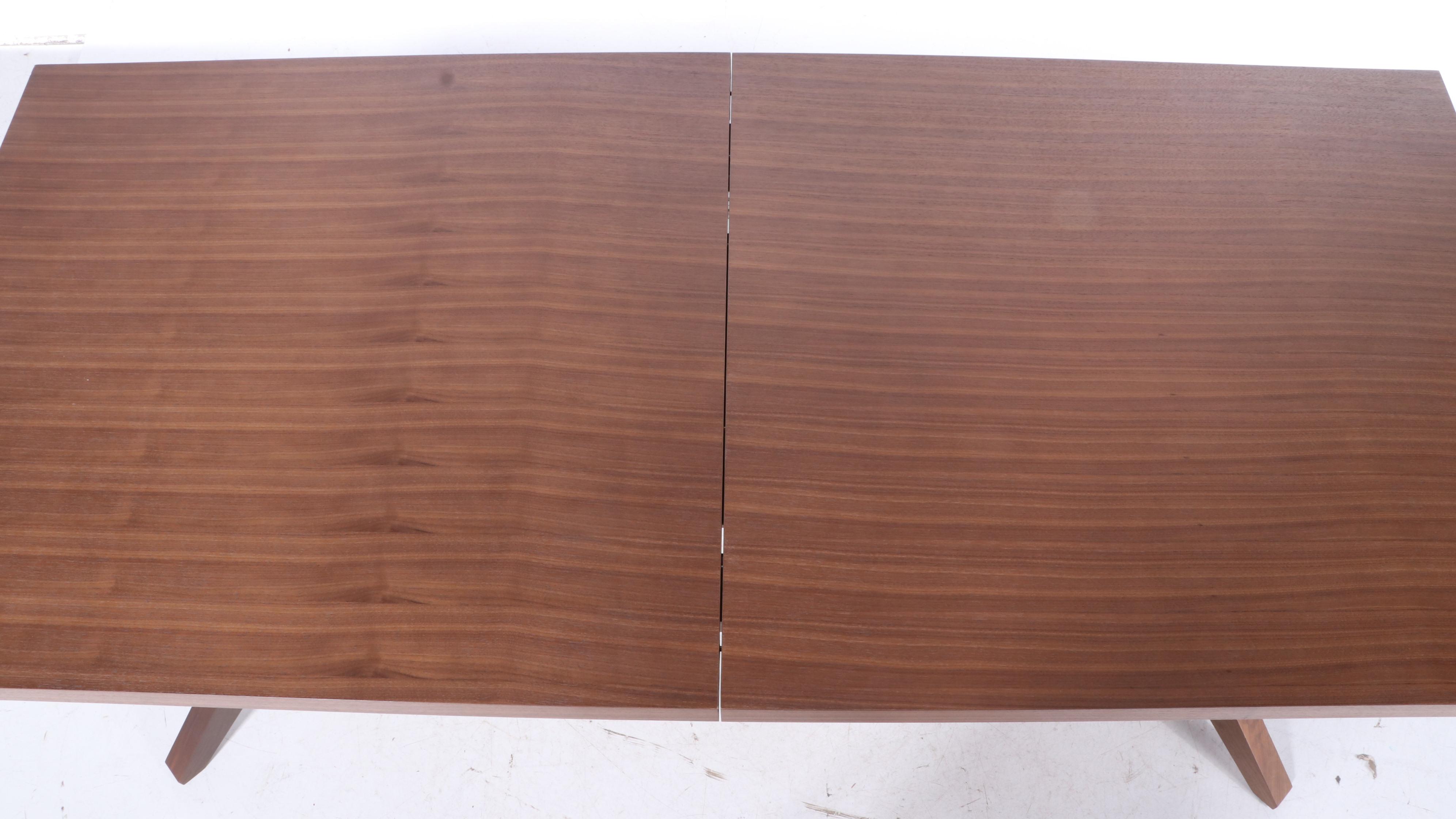 Matthew Hilton for Case Walnut "Cross Extension Table"