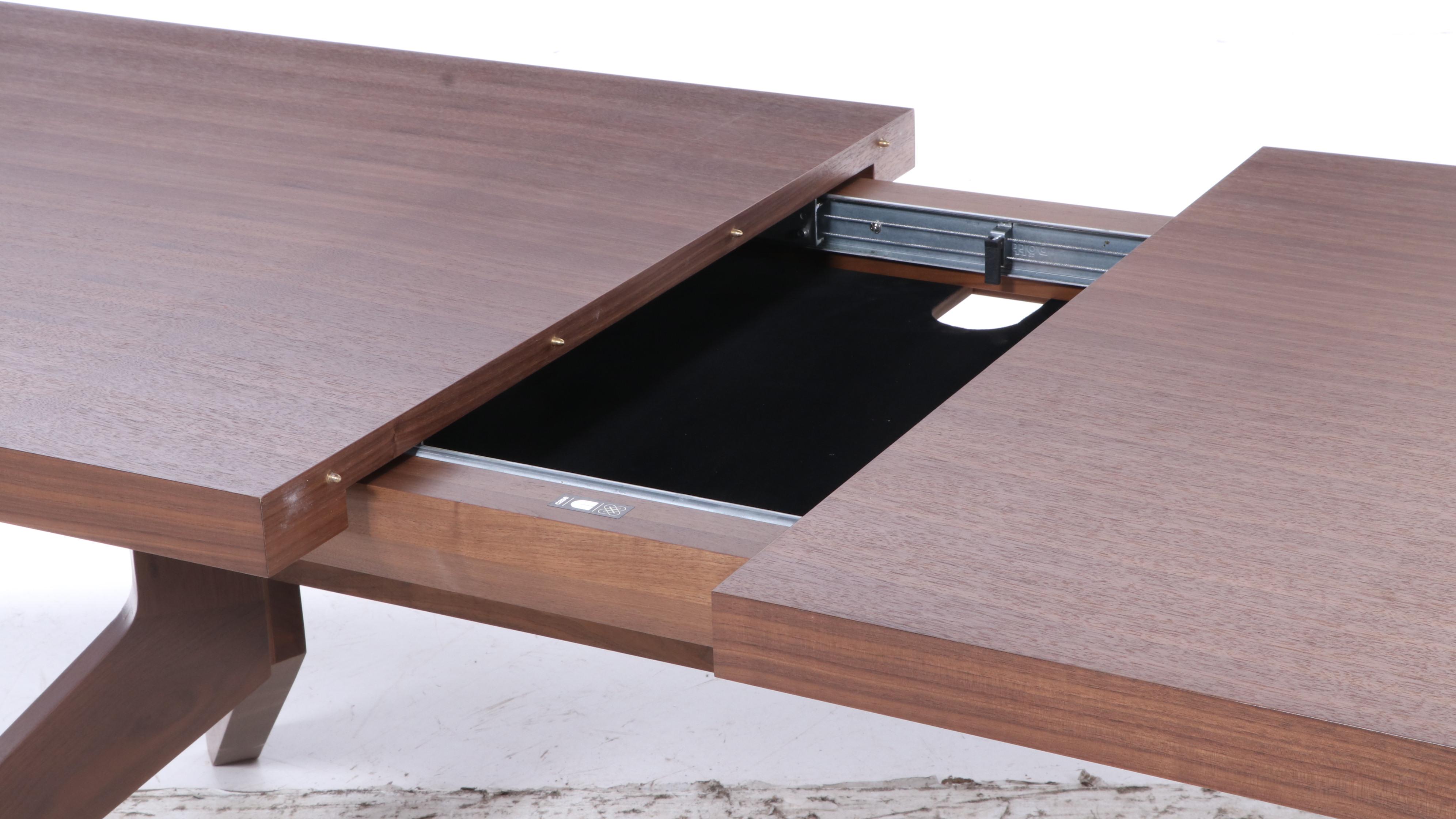 Matthew Hilton for Case Walnut "Cross Extension Table"