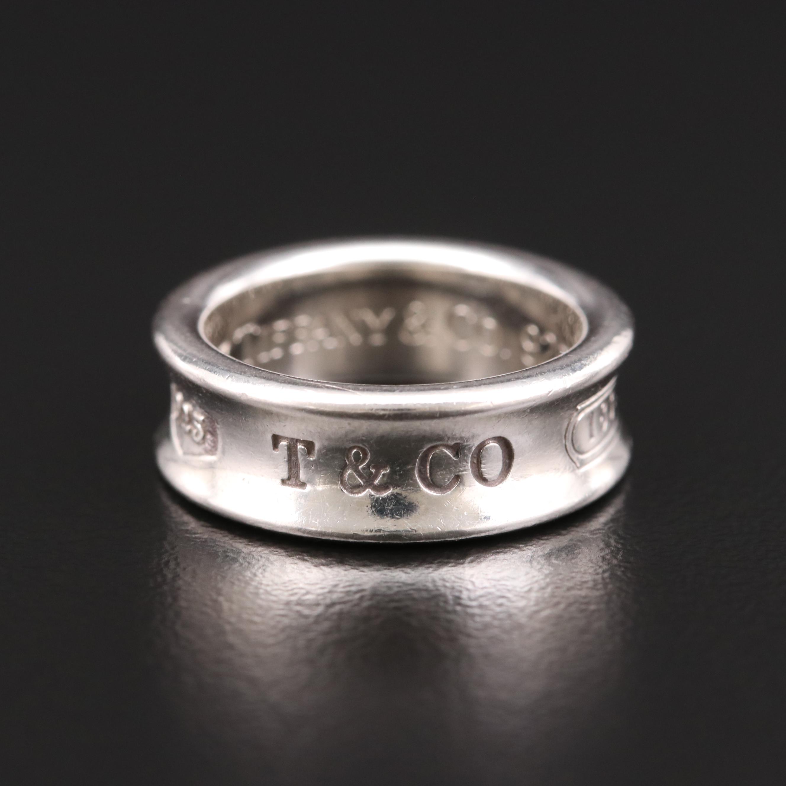 Tiffany & Co. "1837" Sterling Ring