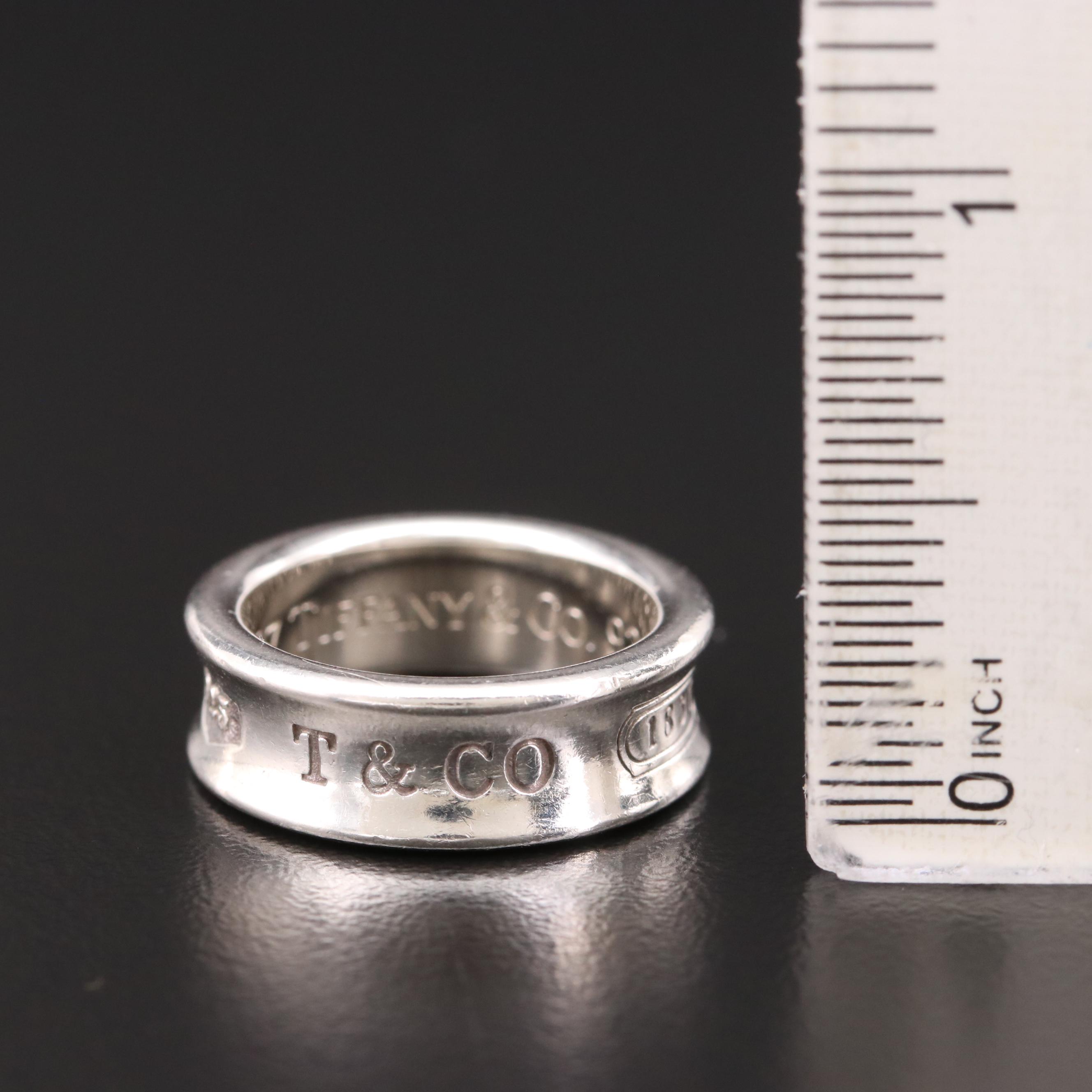 Tiffany & Co. "1837" Sterling Ring