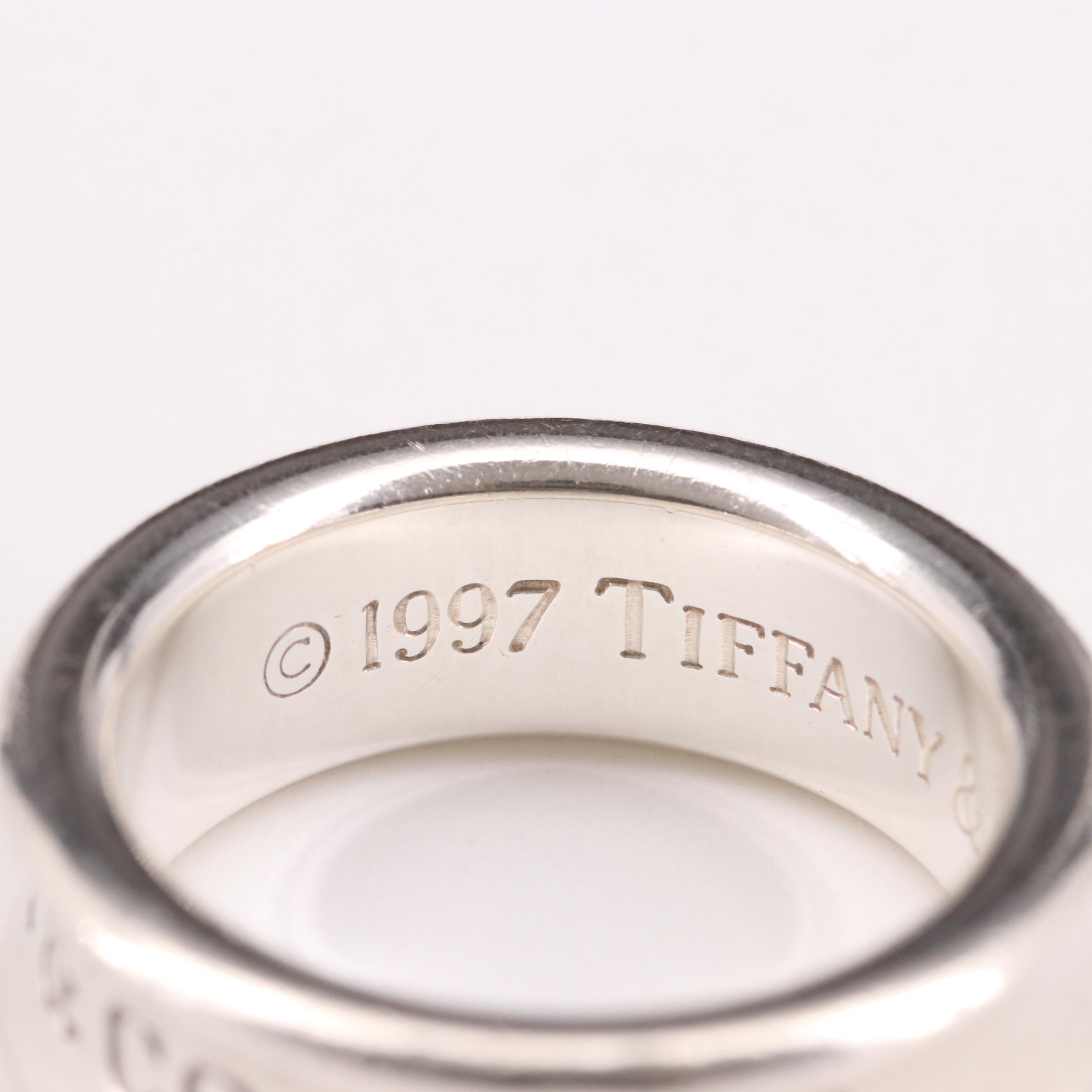 Tiffany & Co. "1837" Sterling Ring