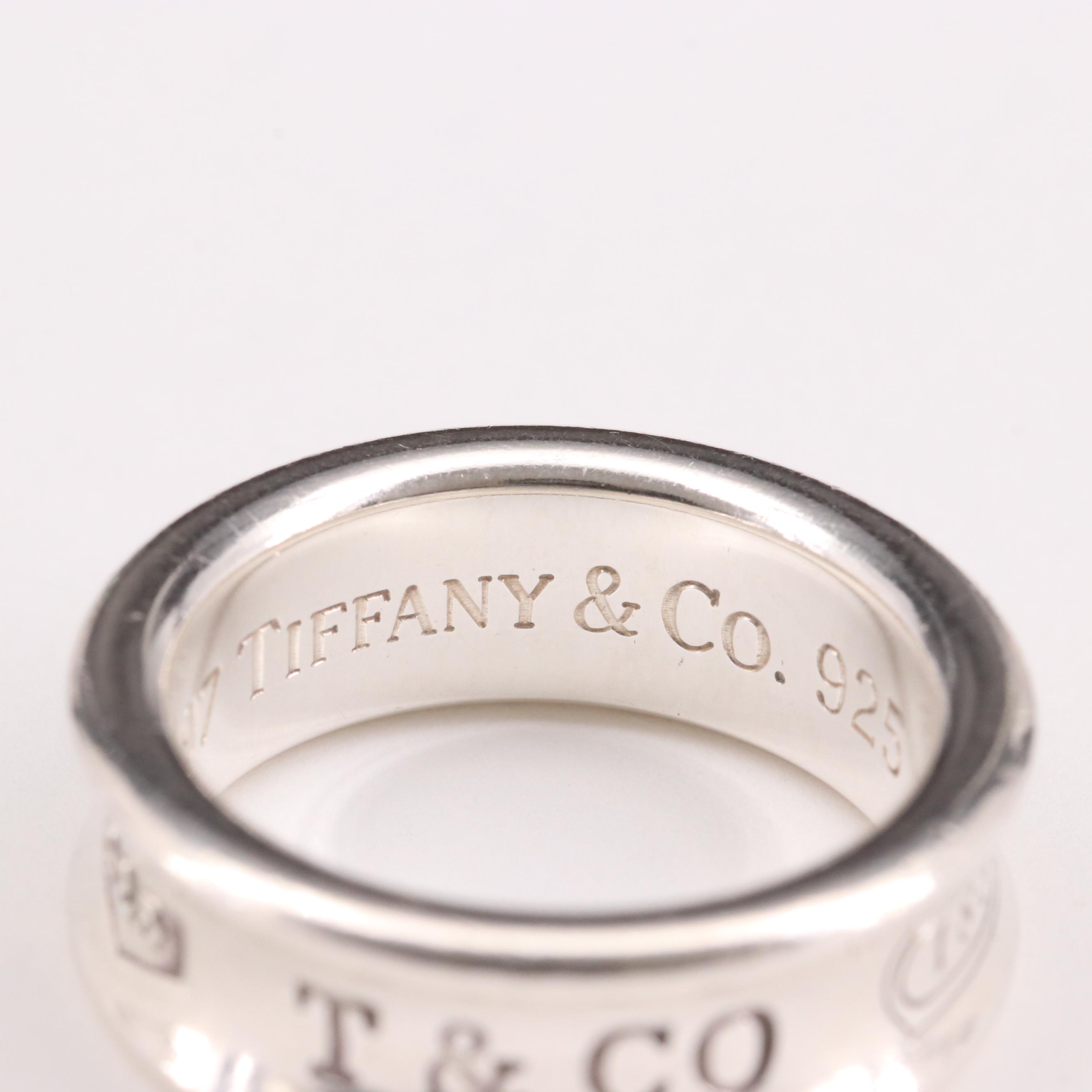 Tiffany & Co. "1837" Sterling Ring