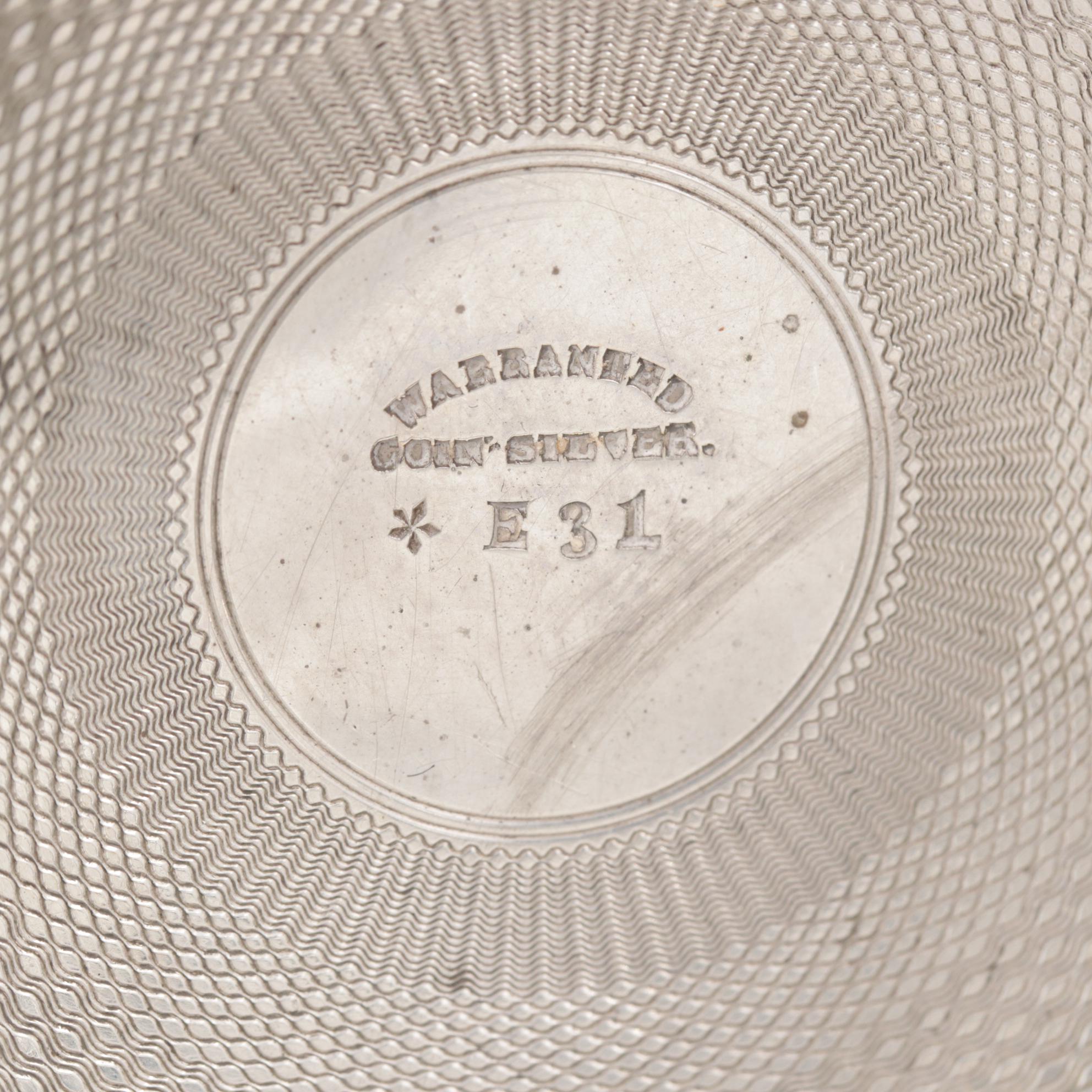 1867 Waltham 900 Silver Hunting Case Pocket Watch, Antique