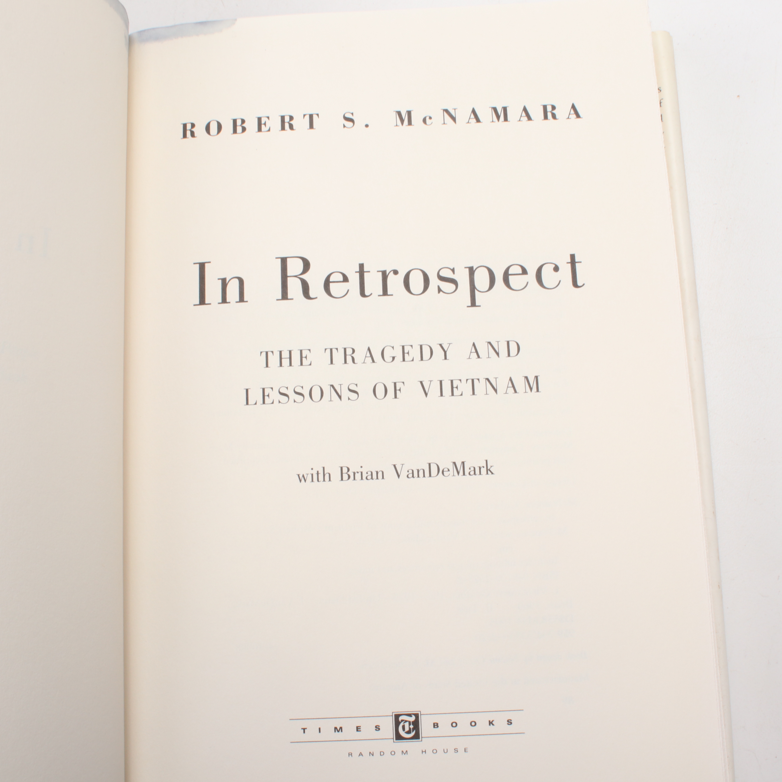 Historical Nonfiction Including Robert S. McNamara and More