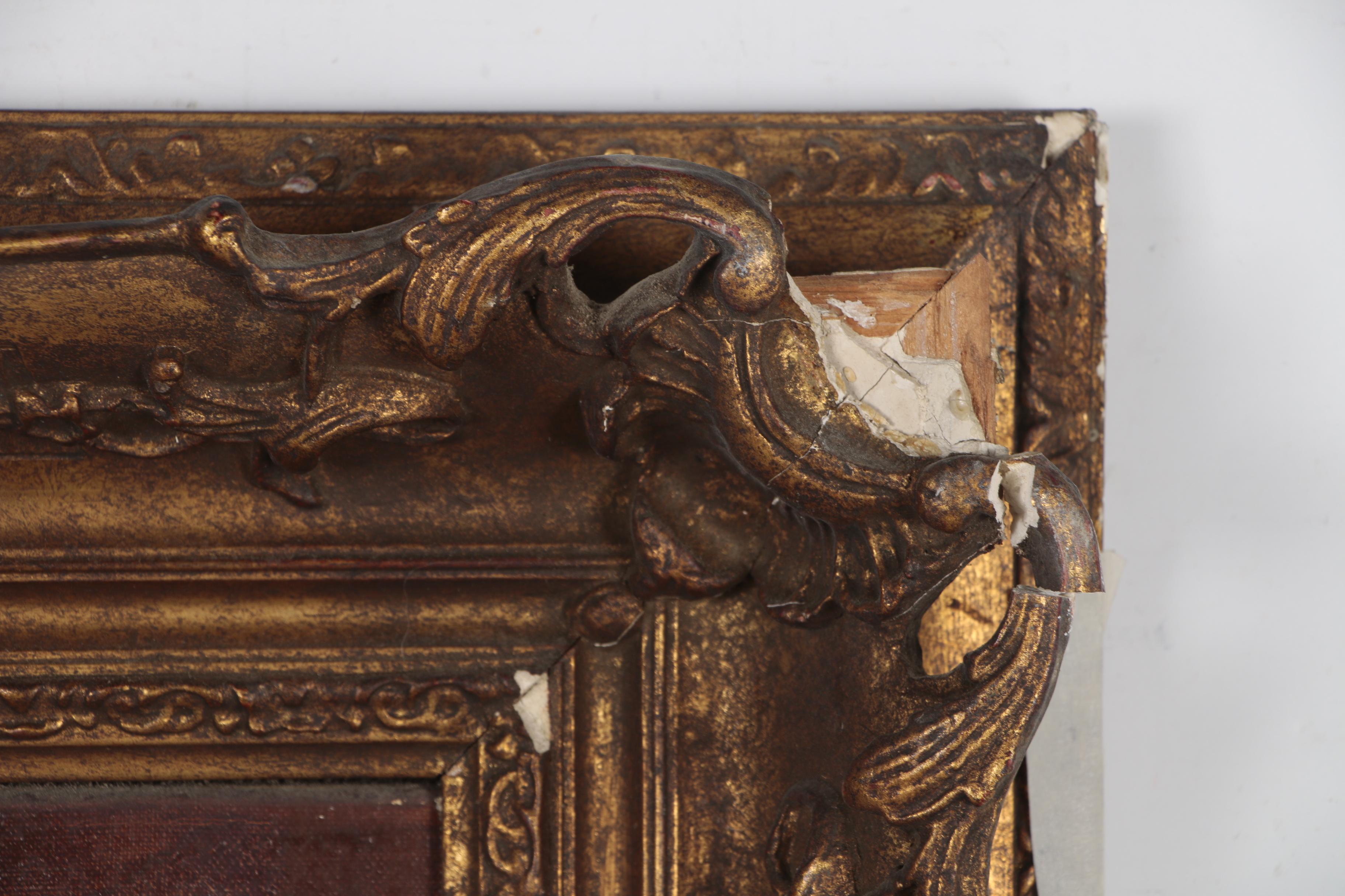 Glass Oil Painting of Still Life with Citrus