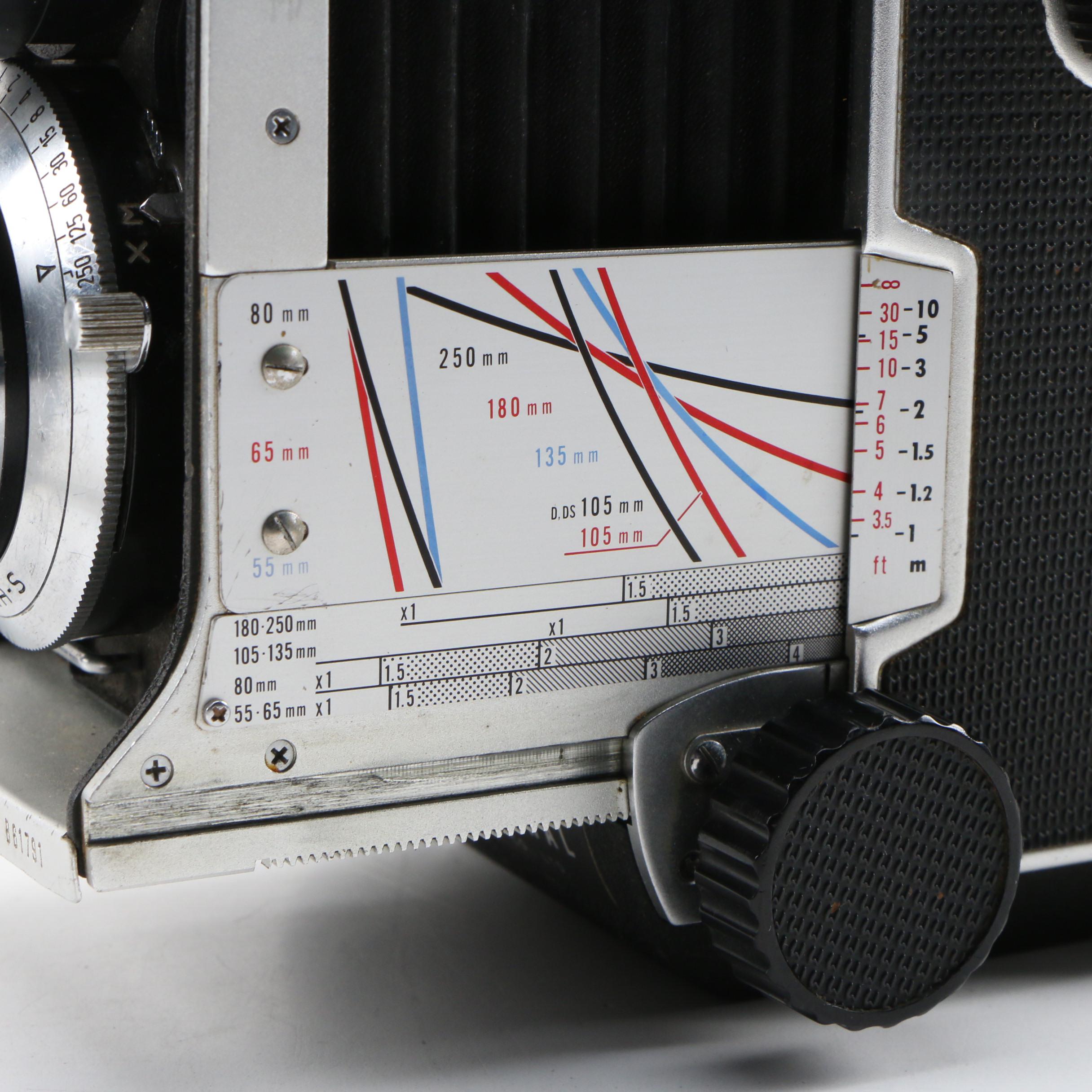 Mamiya C220 TLR Film Camera with 80mm Lens, 1970s