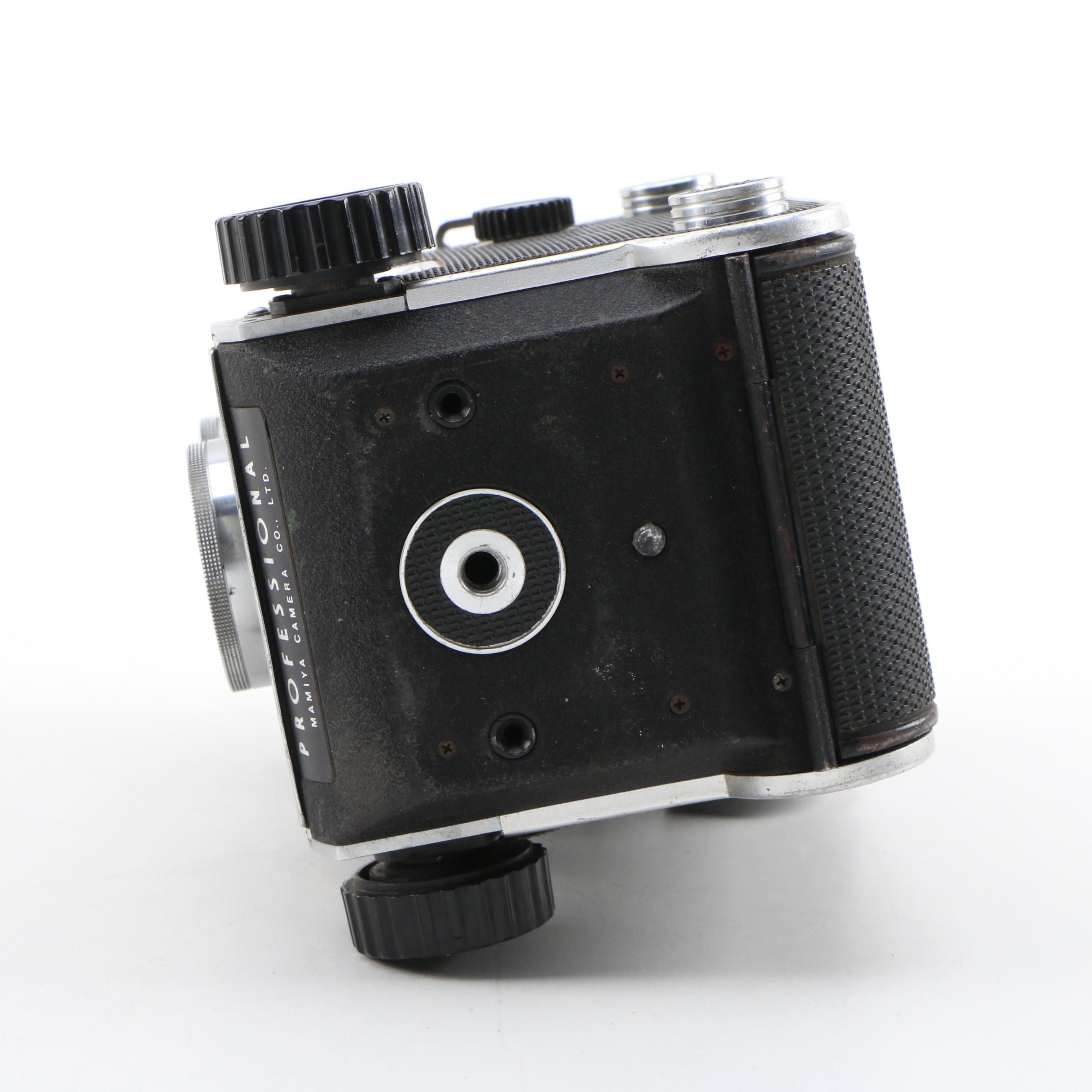 Mamiya C220 TLR Film Camera with 80mm Lens, 1970s