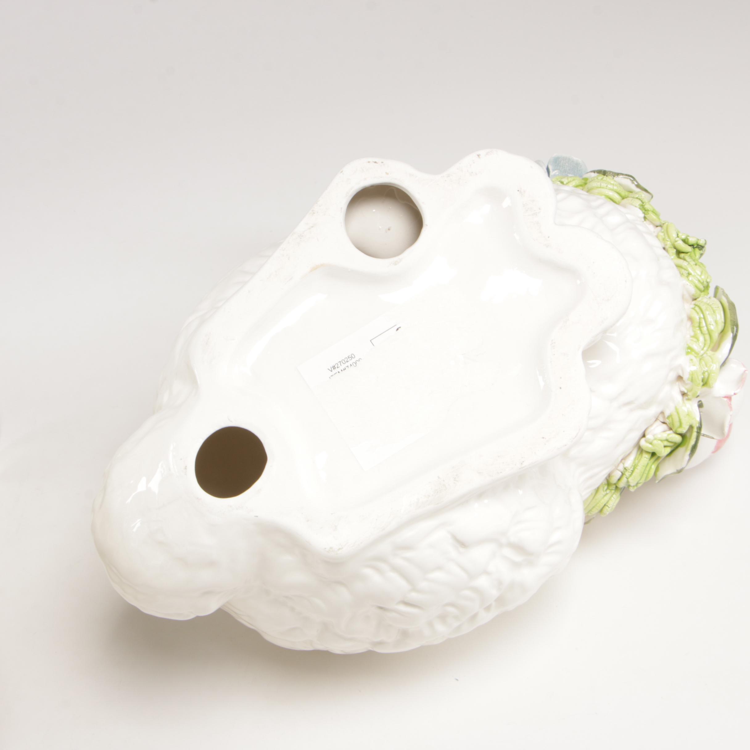 Ceramic Rabbit Figurines, Late 20th Century