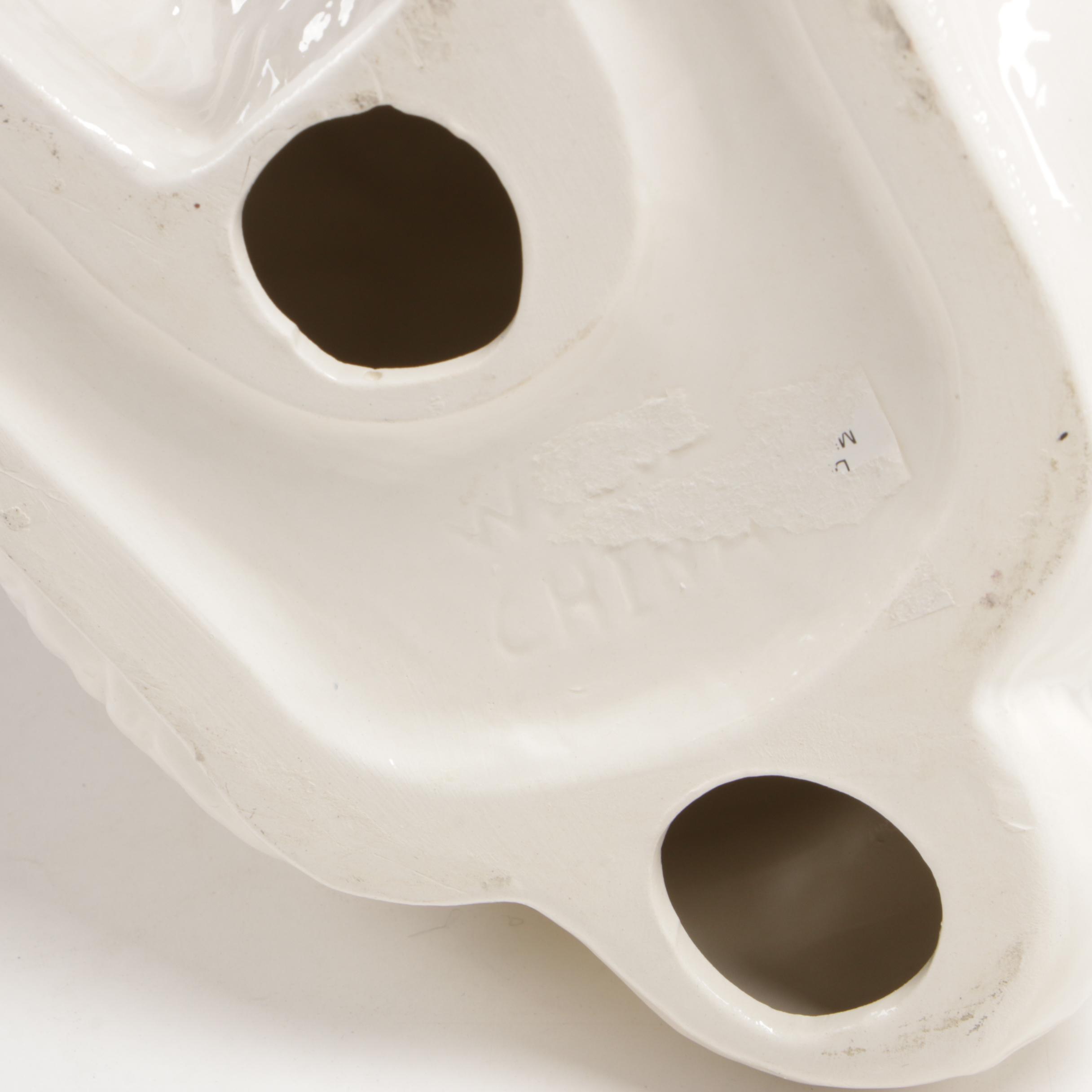 Ceramic Rabbit Figurines, Late 20th Century