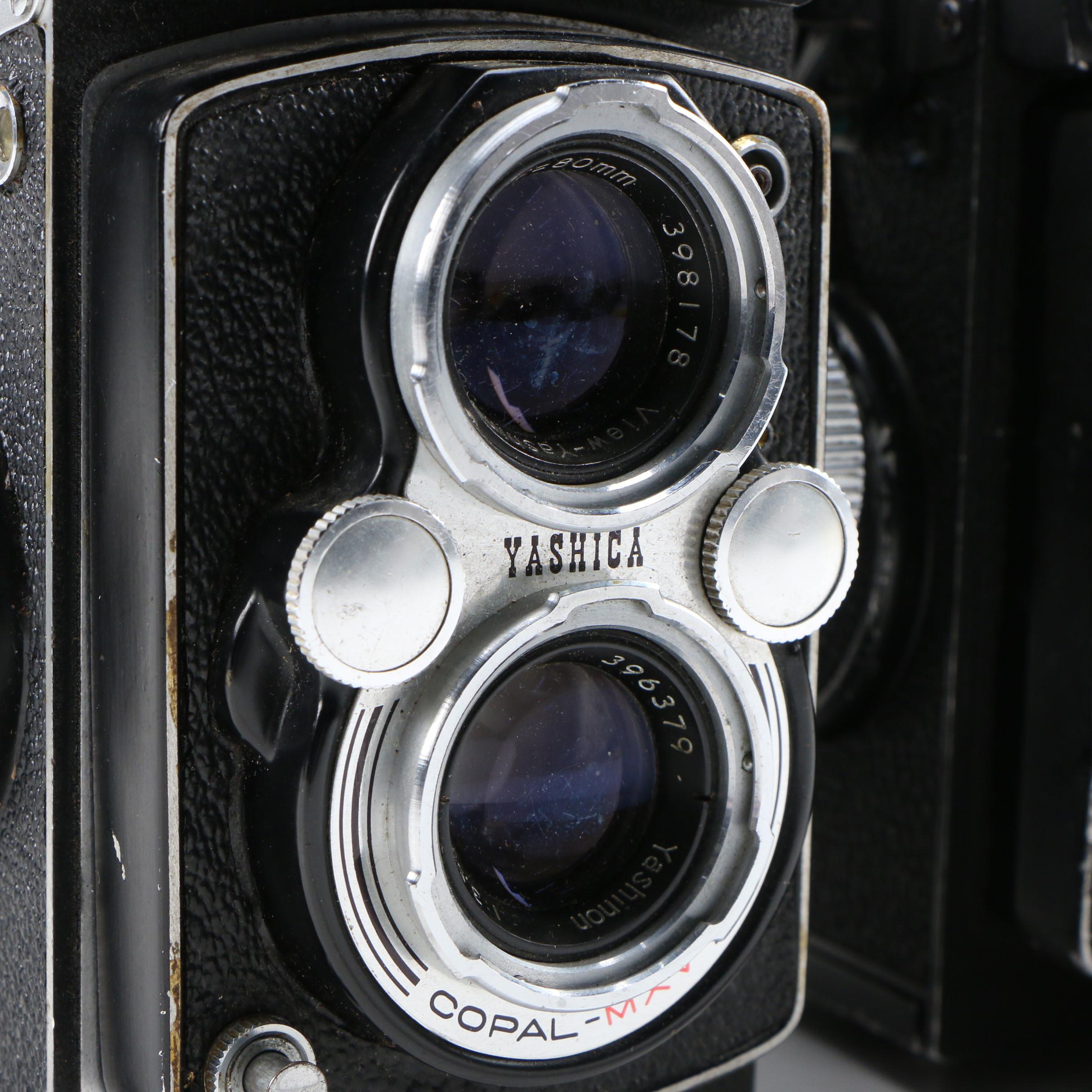 Japanese Yashica Mat 124G and LM Model TLR Cameras