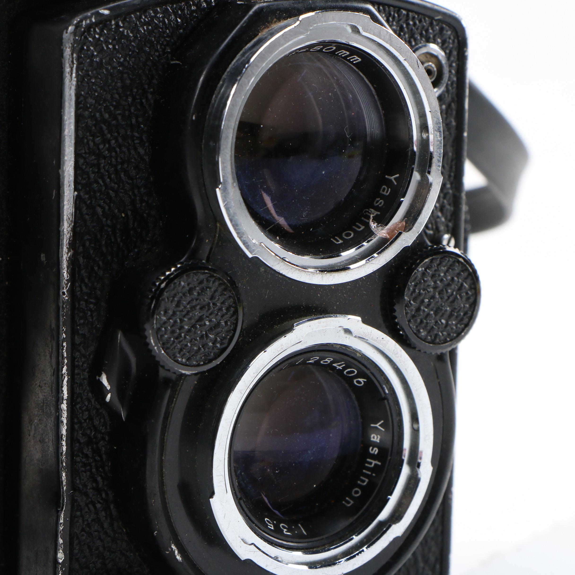 Japanese Yashica Mat 124G and LM Model TLR Cameras