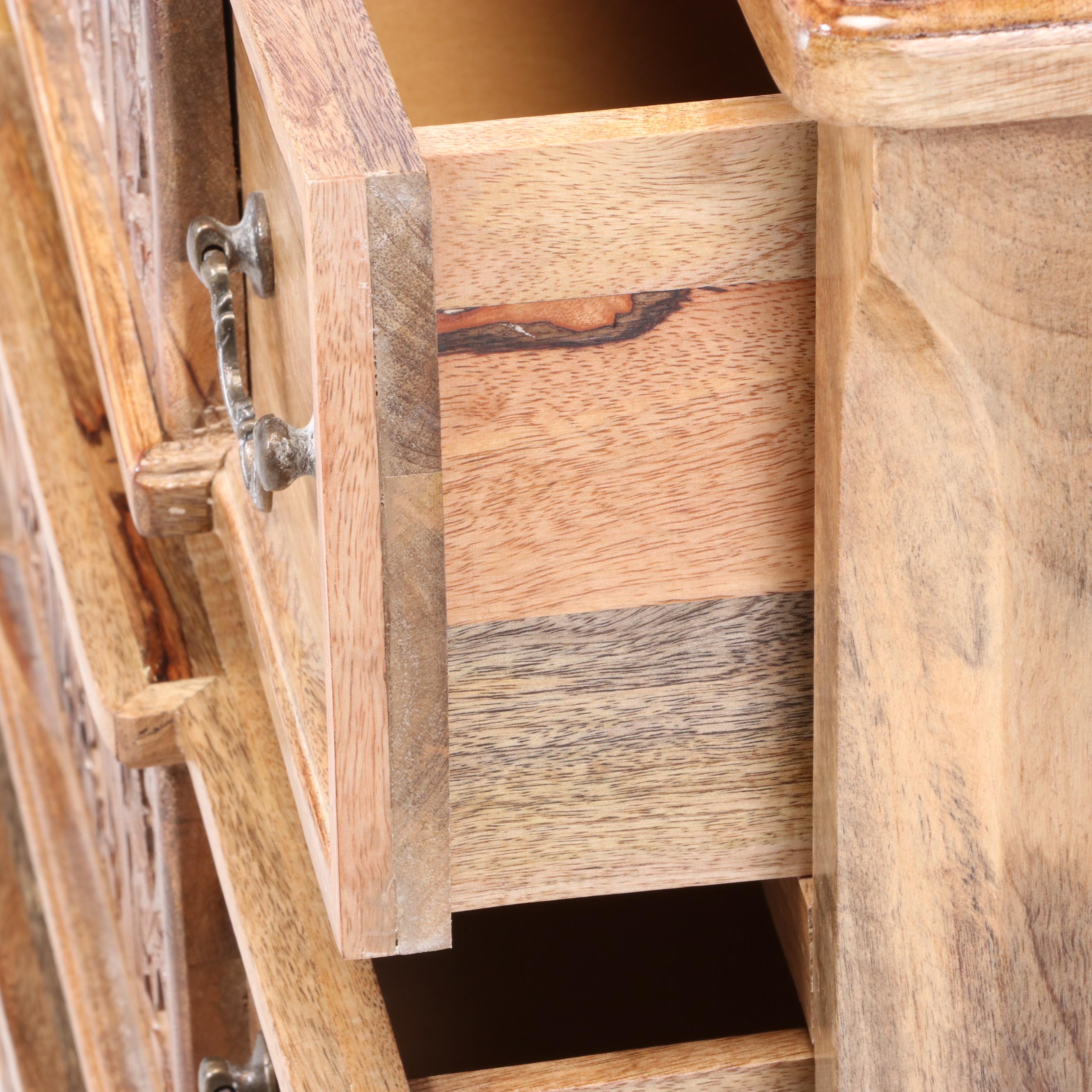 Anglo-Indian Style Dileep Industries Mixed Wood Chest of Drawers