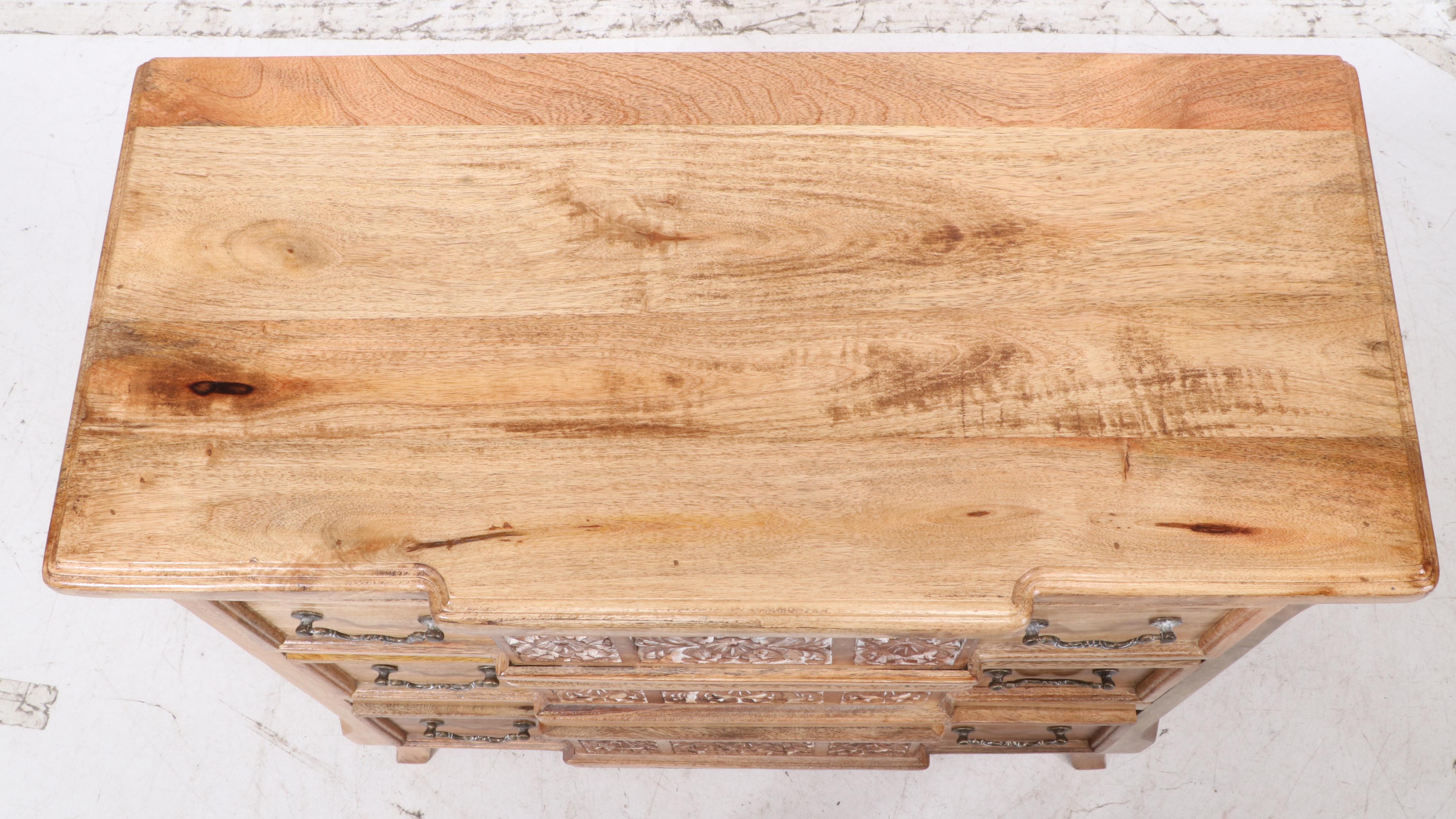 Anglo-Indian Style Dileep Industries Mixed Wood Chest of Drawers