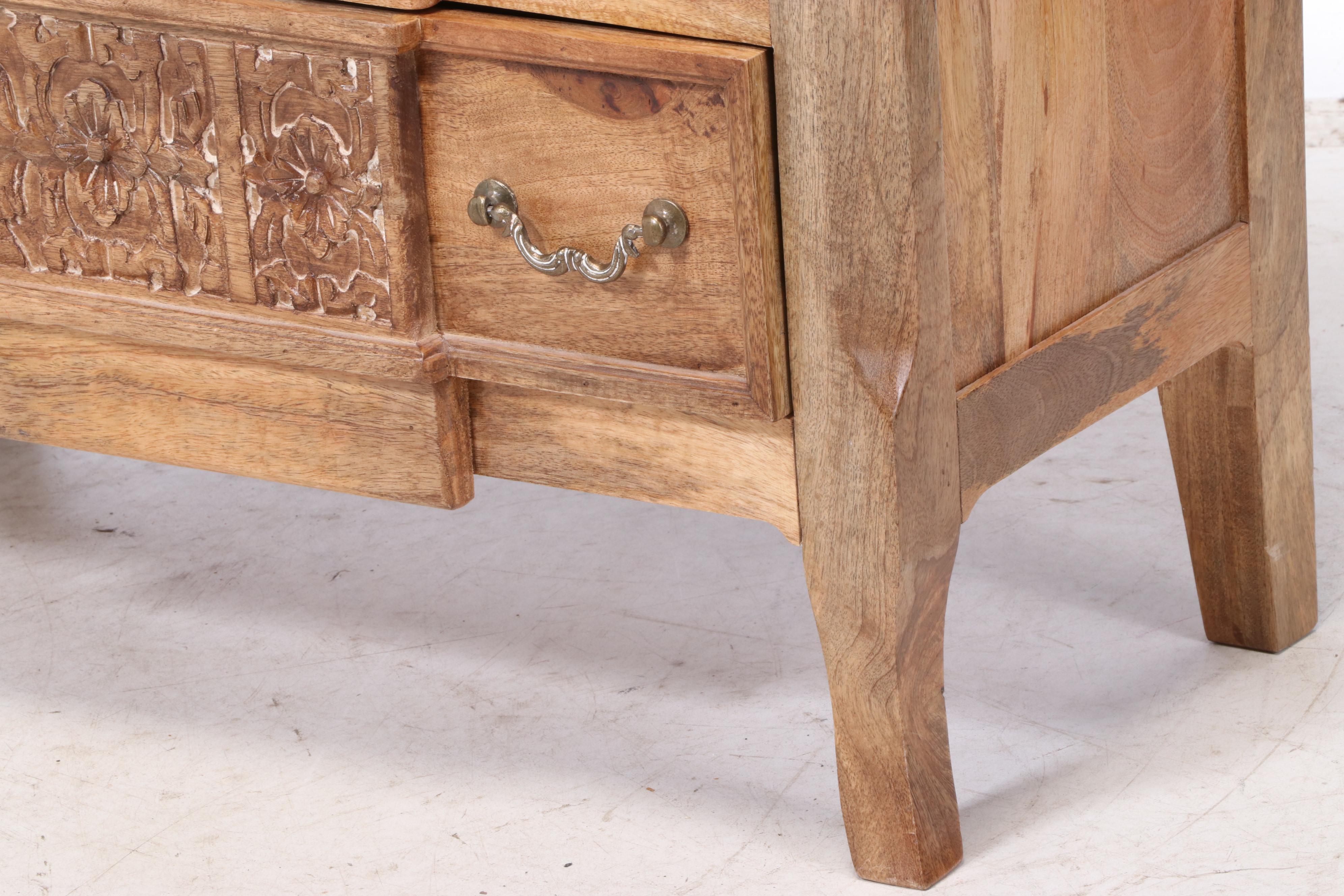 Anglo-Indian Style Dileep Industries Mixed Wood Chest of Drawers