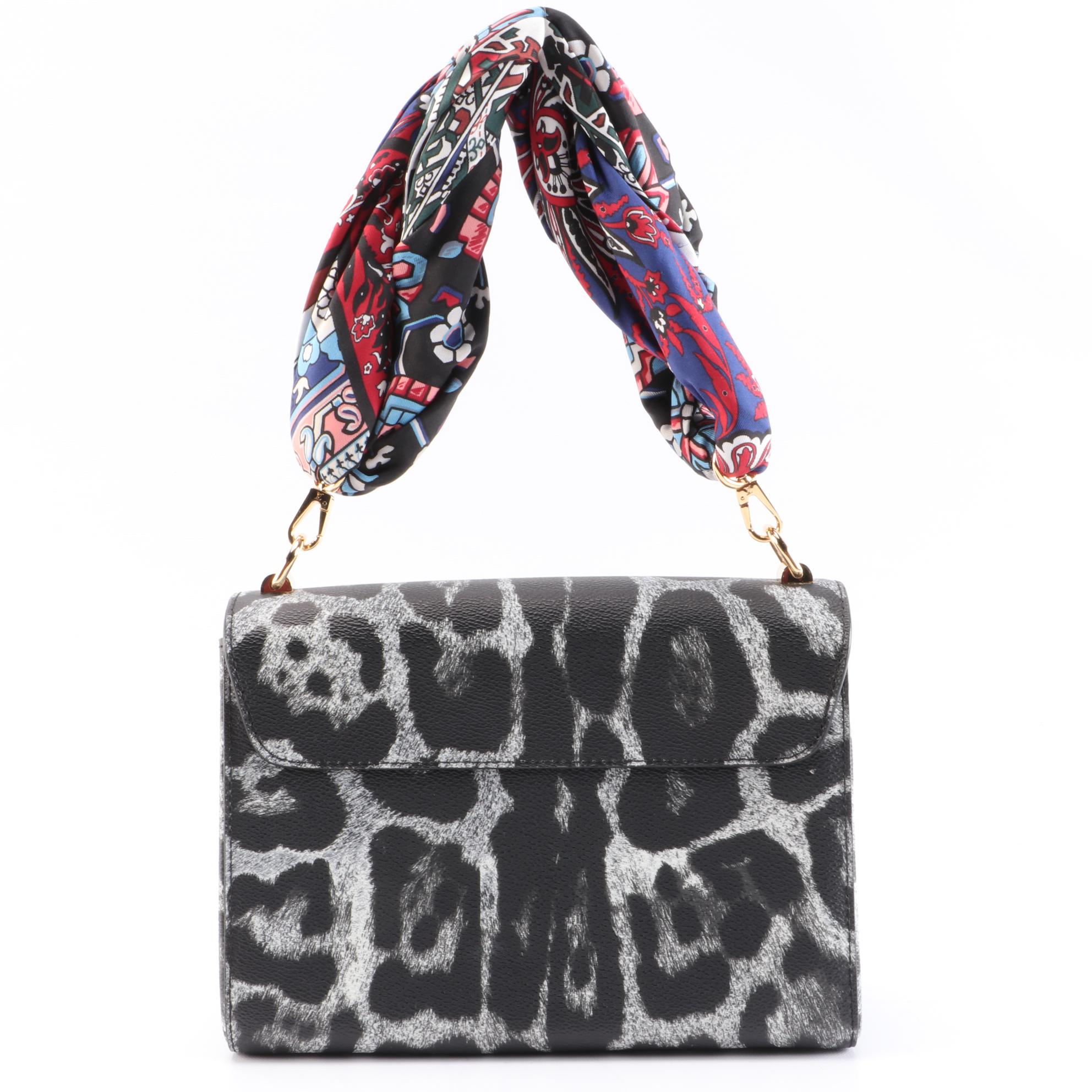 Louis Vuitton Twist MM Shoulder Bag in Wild Animal Print Leather