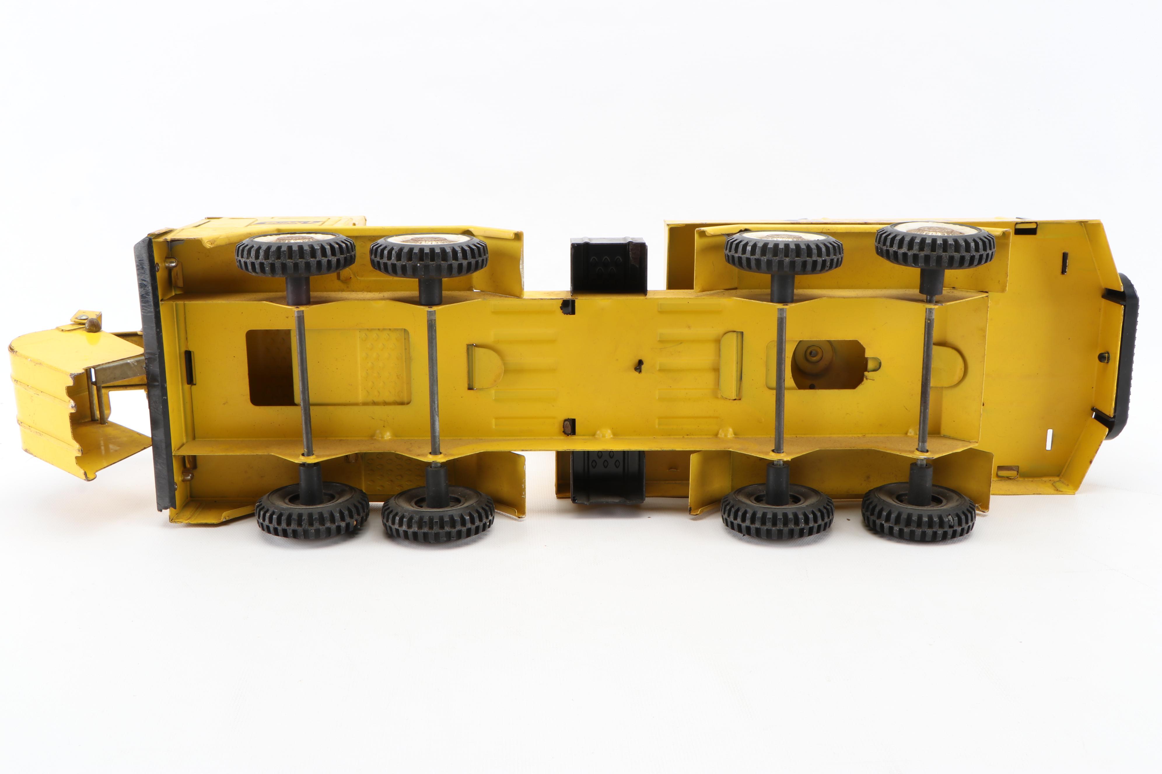 Buddy L "Gradall" Truck with Auburn Rubber Farm Toy Truck