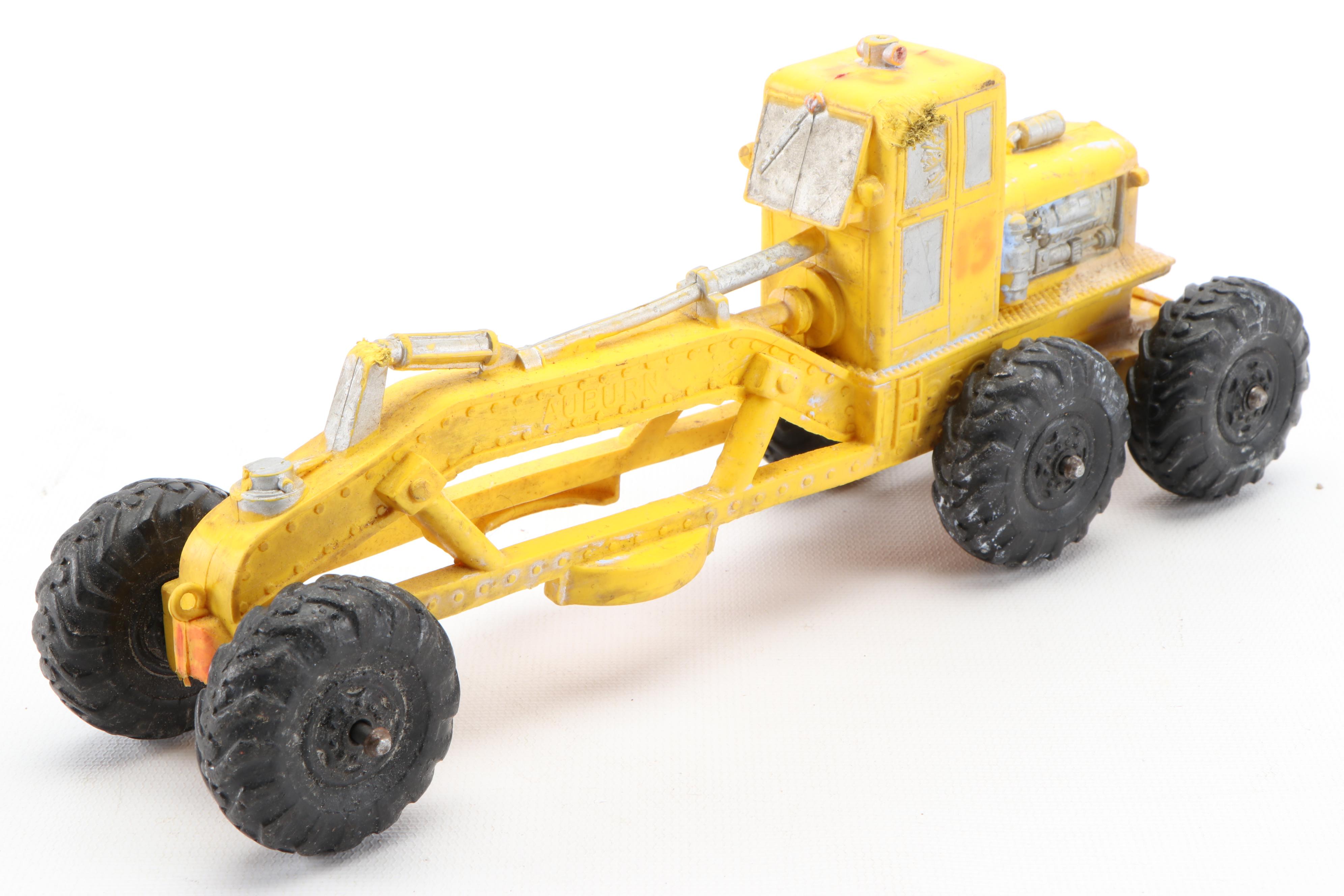 Buddy L "Gradall" Truck with Auburn Rubber Farm Toy Truck