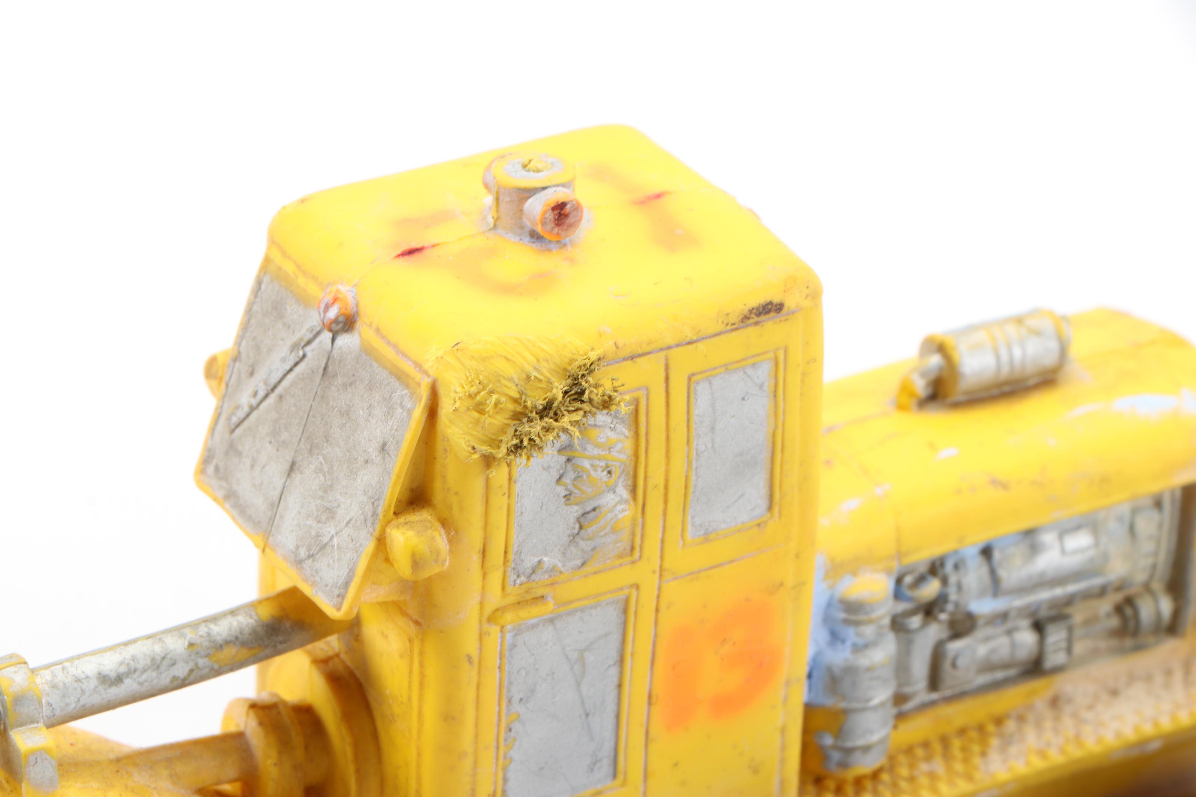 Buddy L "Gradall" Truck with Auburn Rubber Farm Toy Truck