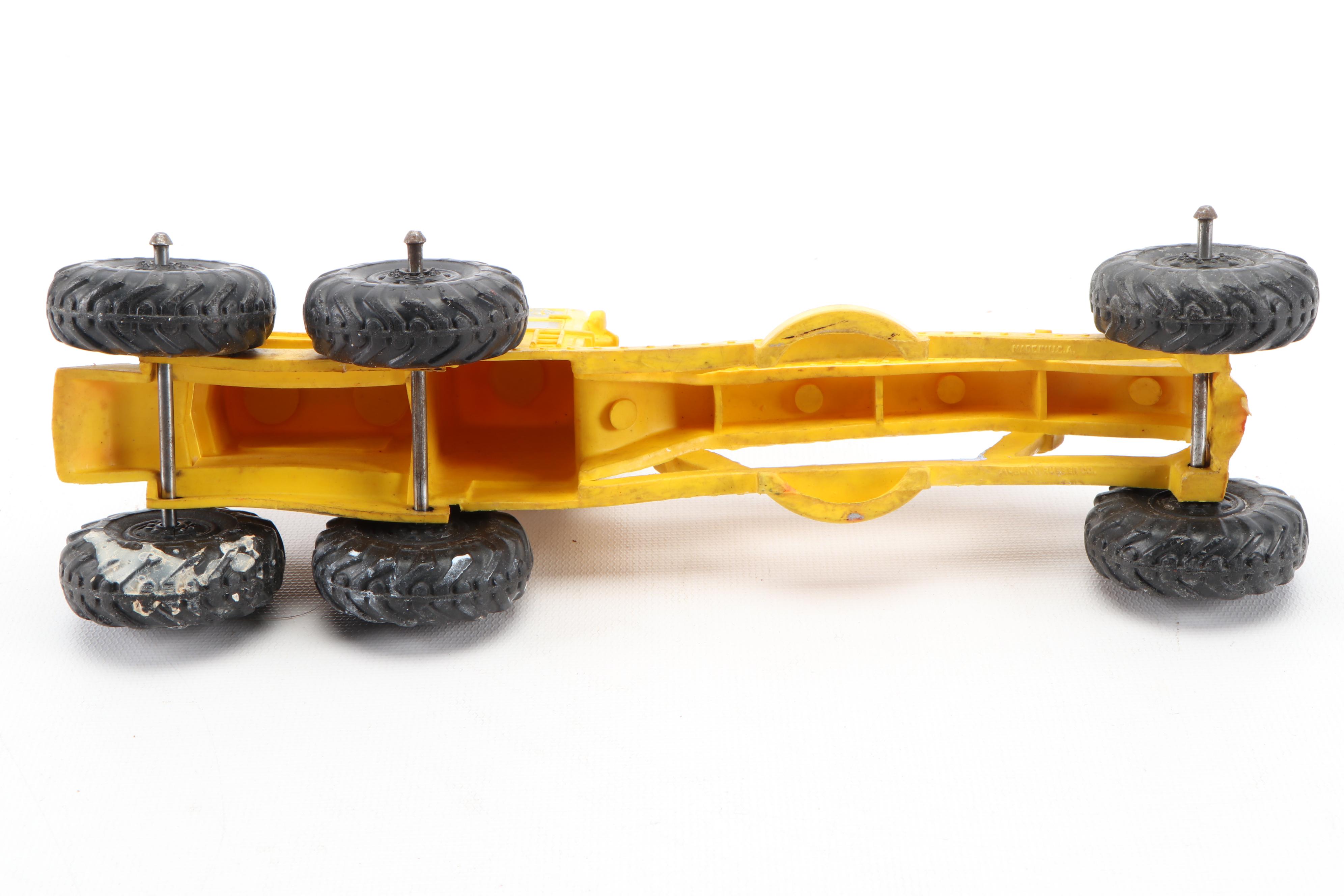 Buddy L "Gradall" Truck with Auburn Rubber Farm Toy Truck