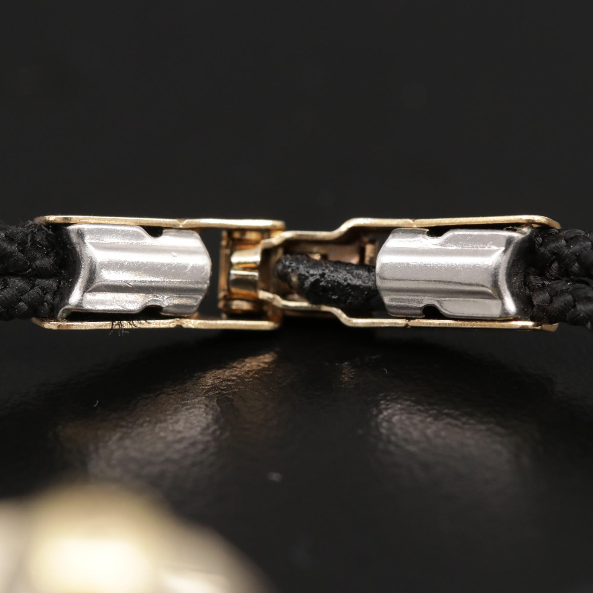 Rolex 14K Gold and Diamond Stem Wind Watch, Vintage