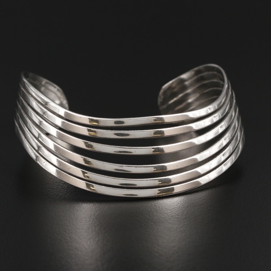 Curved Cuff Bracelet