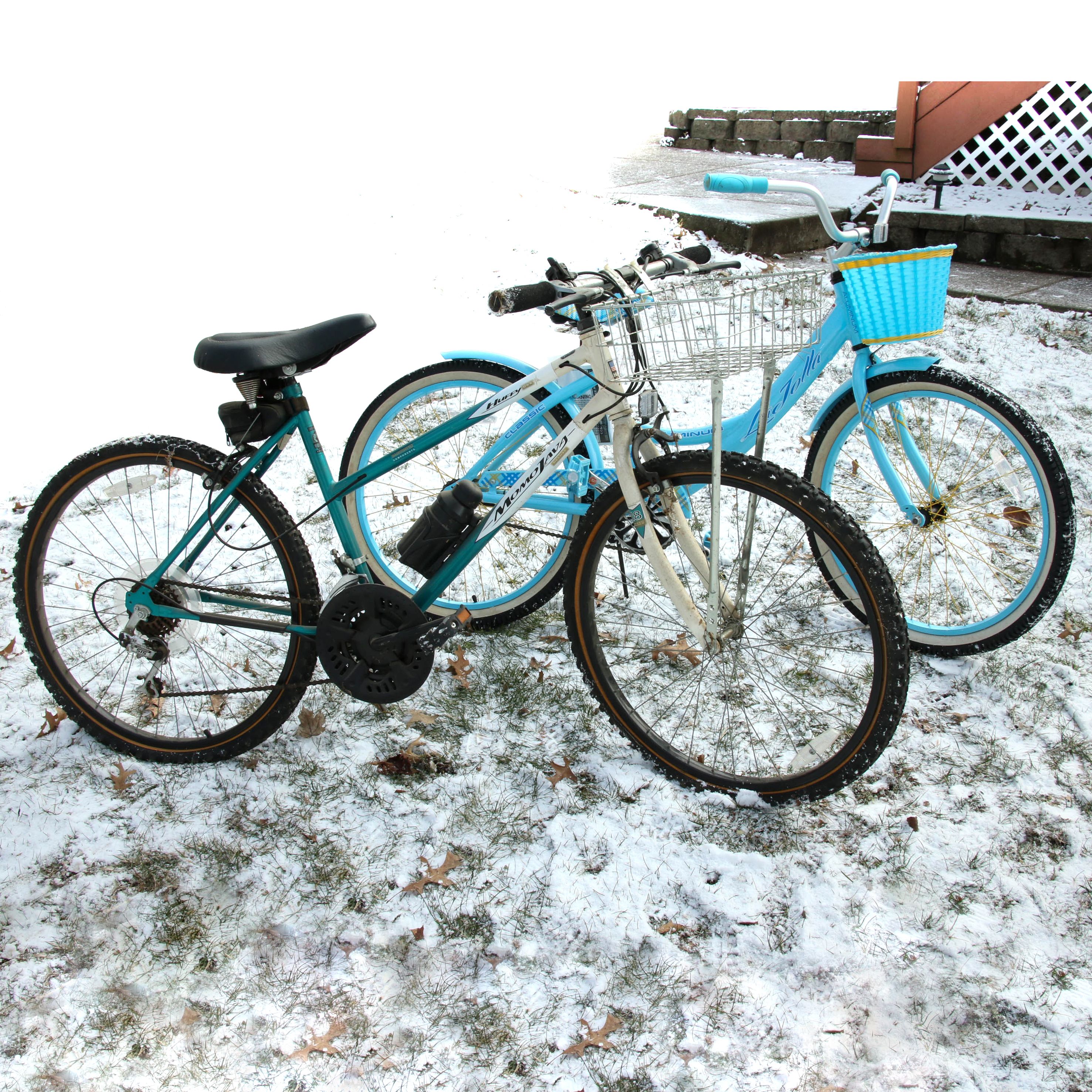 Kent Cruiser 24" Girls La Jolla Bike and Huffy Momo Java Bike