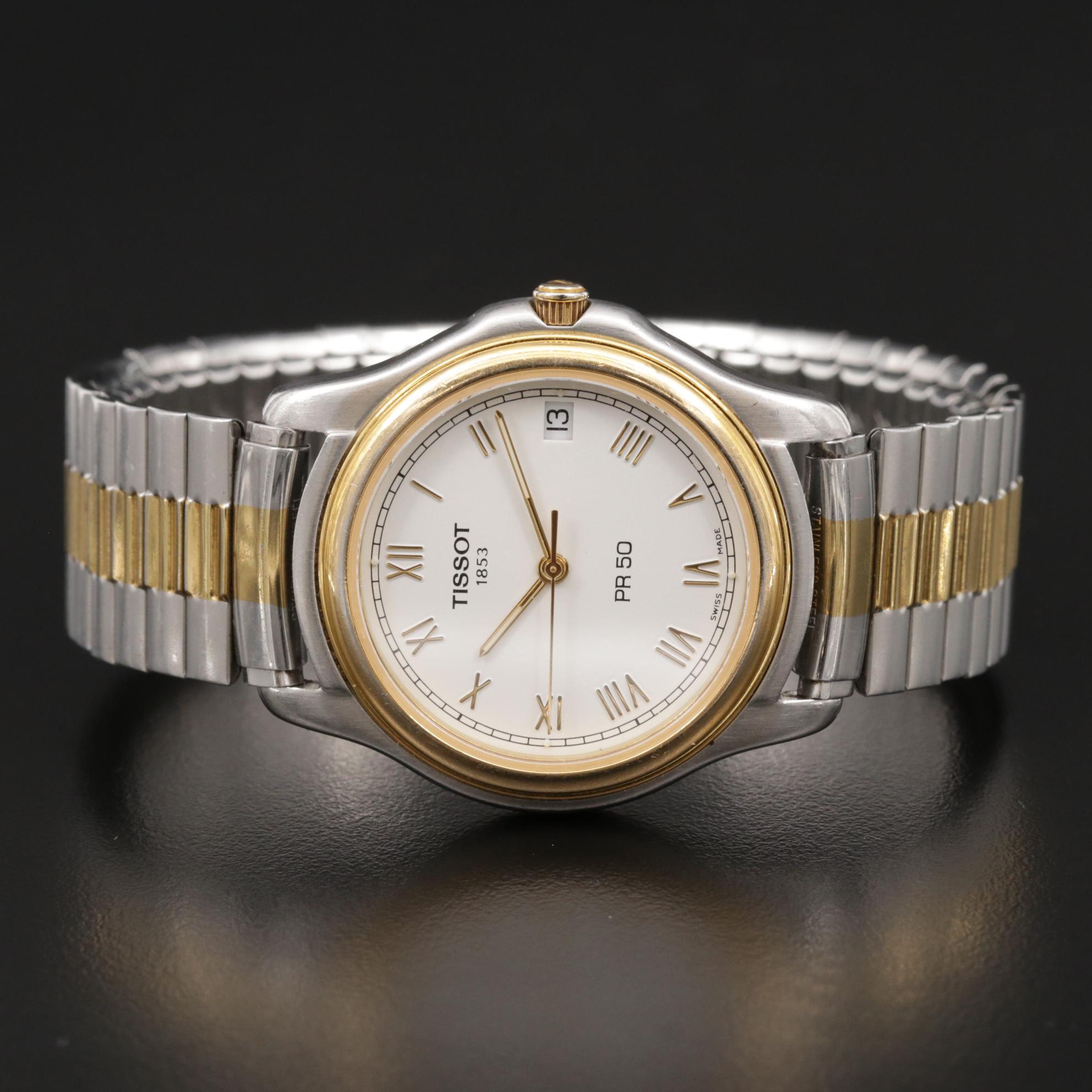 Tissot Pro 50 Two Tone Stainless Steel Quartz Watch