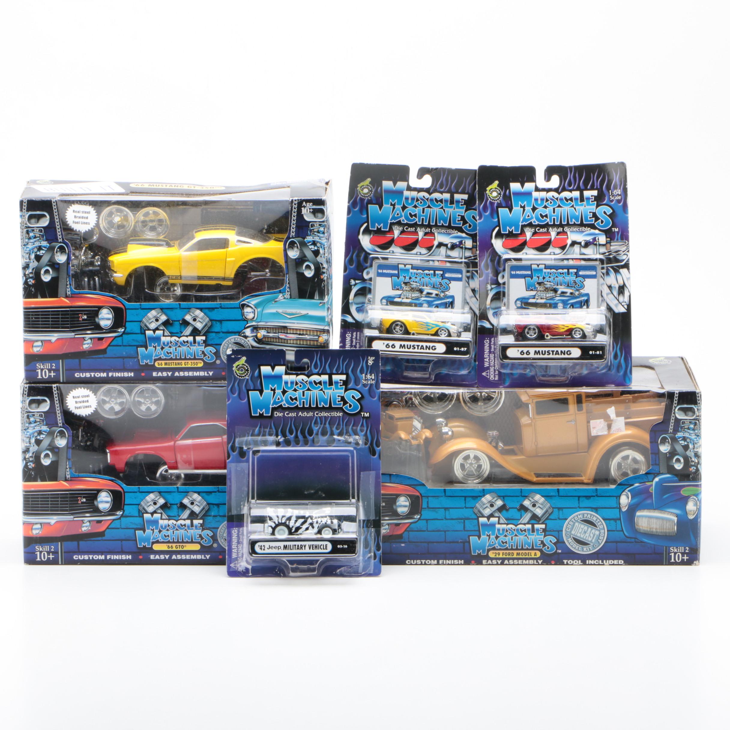 Funline "Muscle Machines" Diecast Vehicles in Original Packaging, 2003