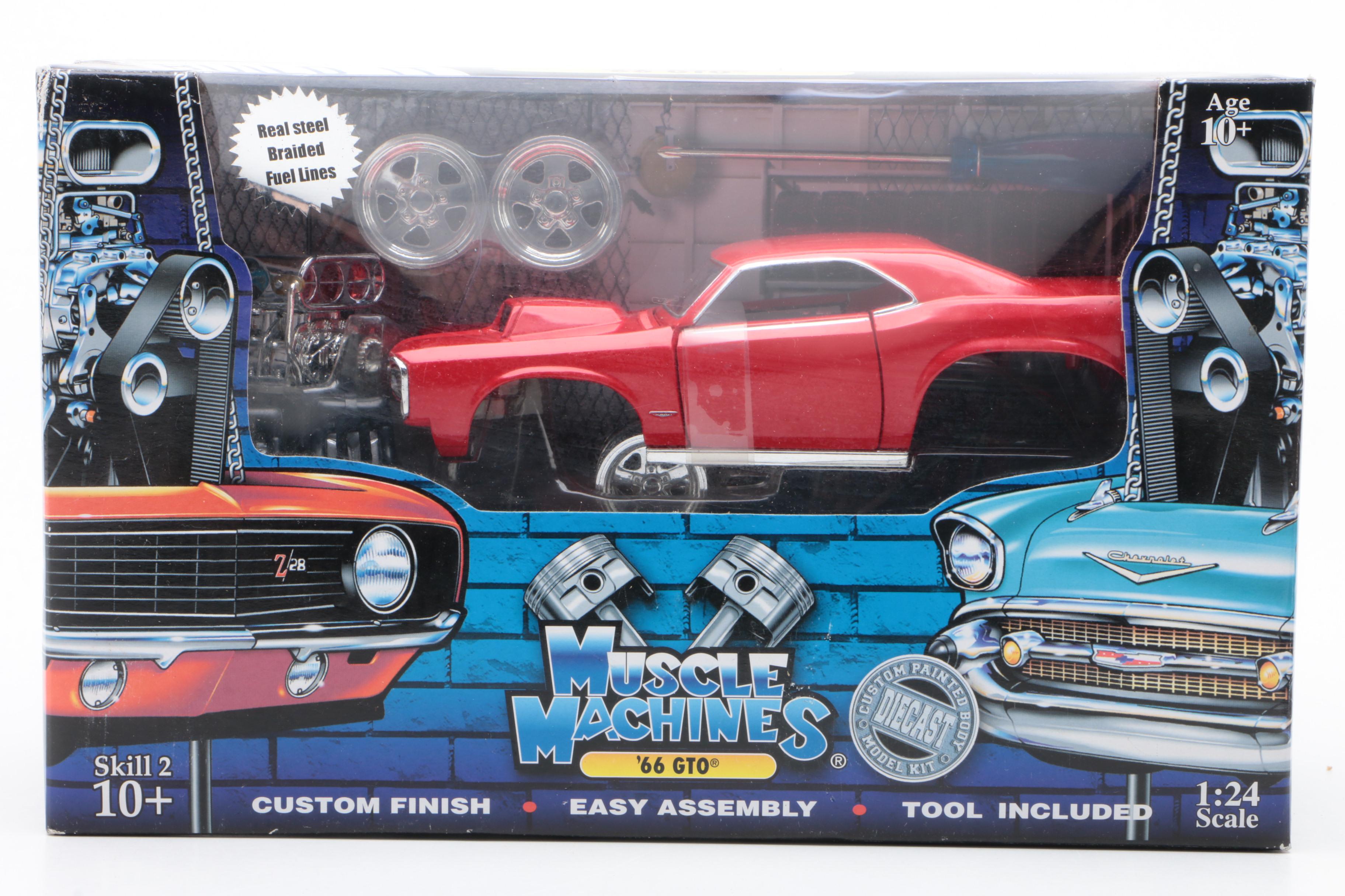 Funline "Muscle Machines" Diecast Vehicles in Original Packaging, 2003