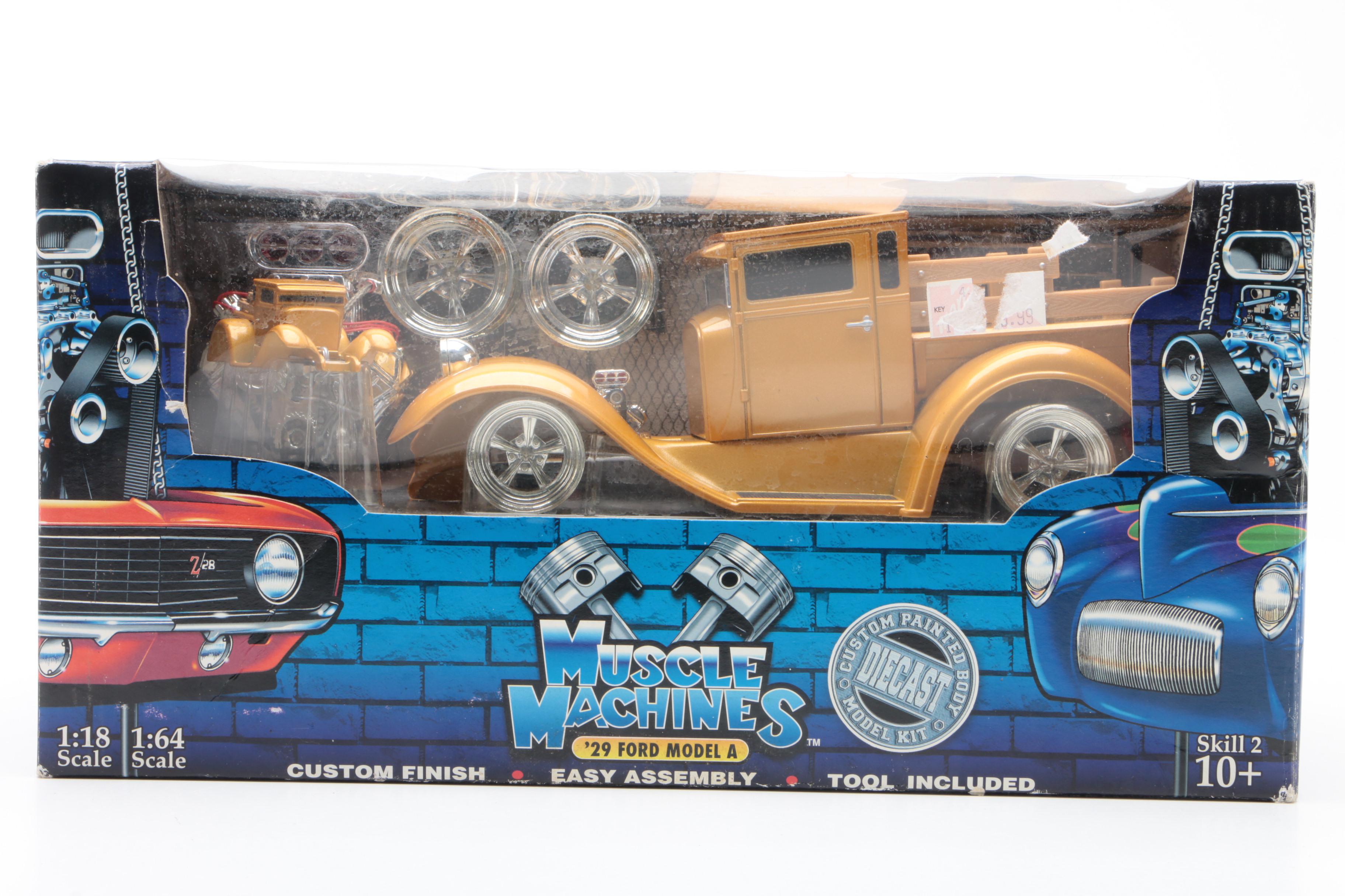 Funline "Muscle Machines" Diecast Vehicles in Original Packaging, 2003