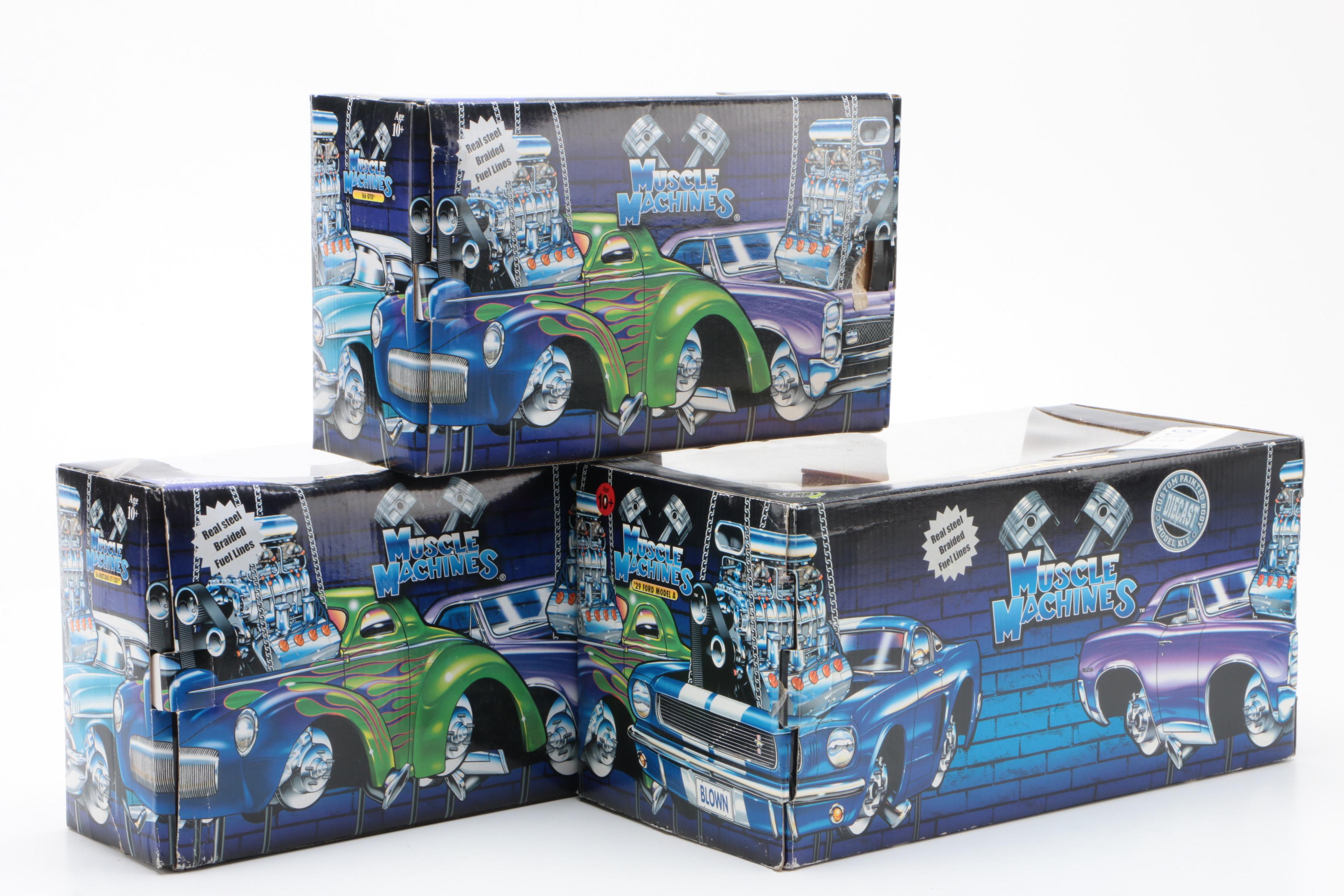 Funline "Muscle Machines" Diecast Vehicles in Original Packaging, 2003