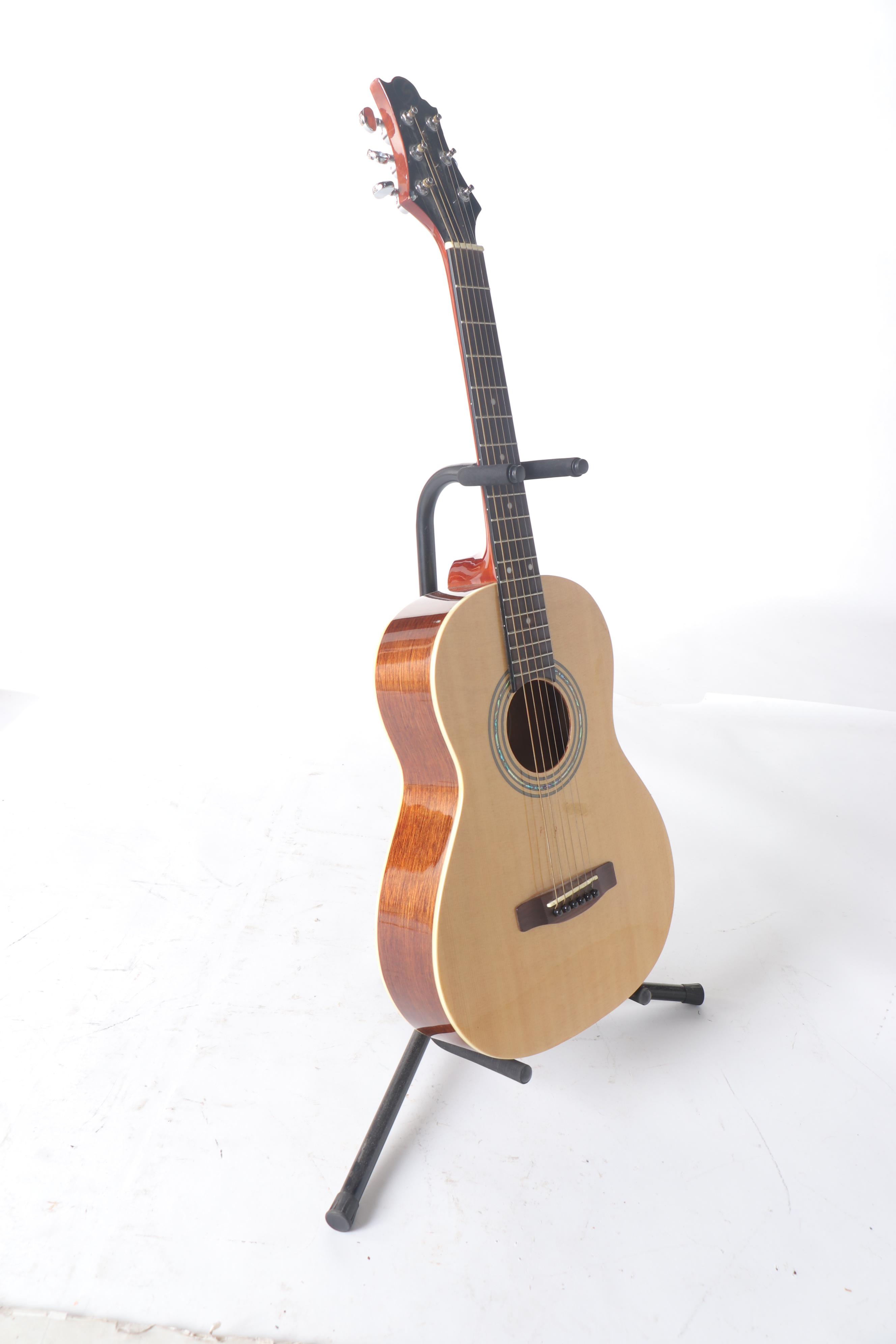 Samick "Greg Bennett" Acoustic Guitar with Case